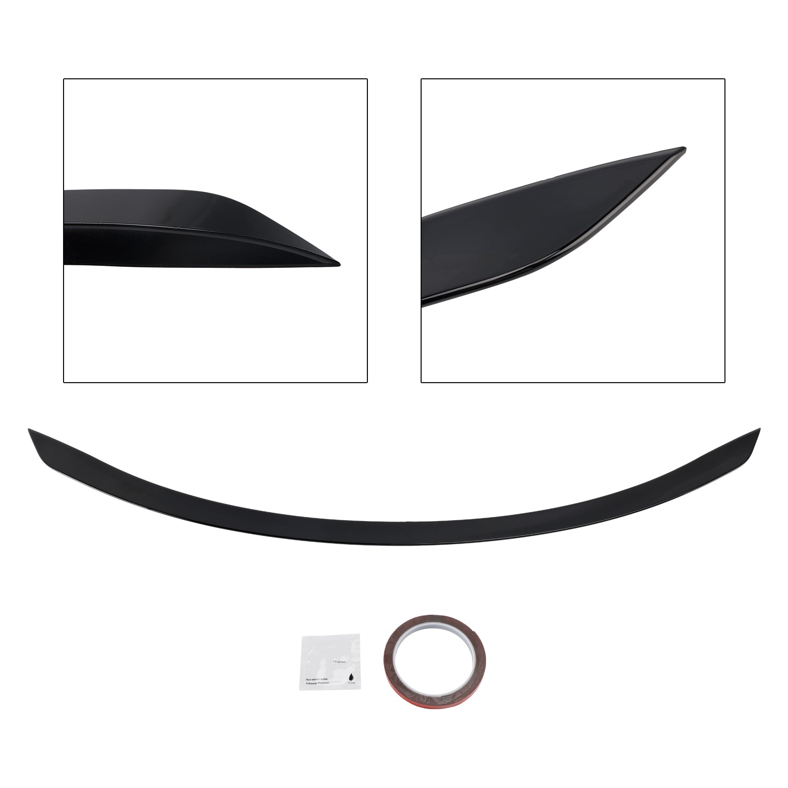 Aileron arrière noir brillant pour Mercedes-Benz Classe C W206 AMG C63 S 2021+