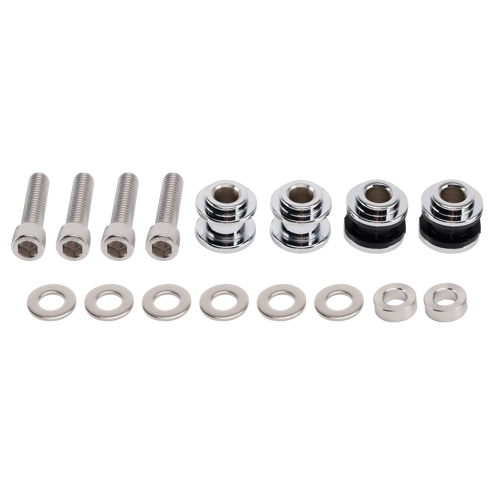 PORTAPACCHI CROMATO RIMOVIBILE DOPPIO TOUR PACK PER M8 LOW RIDER S/ST 2018-2025