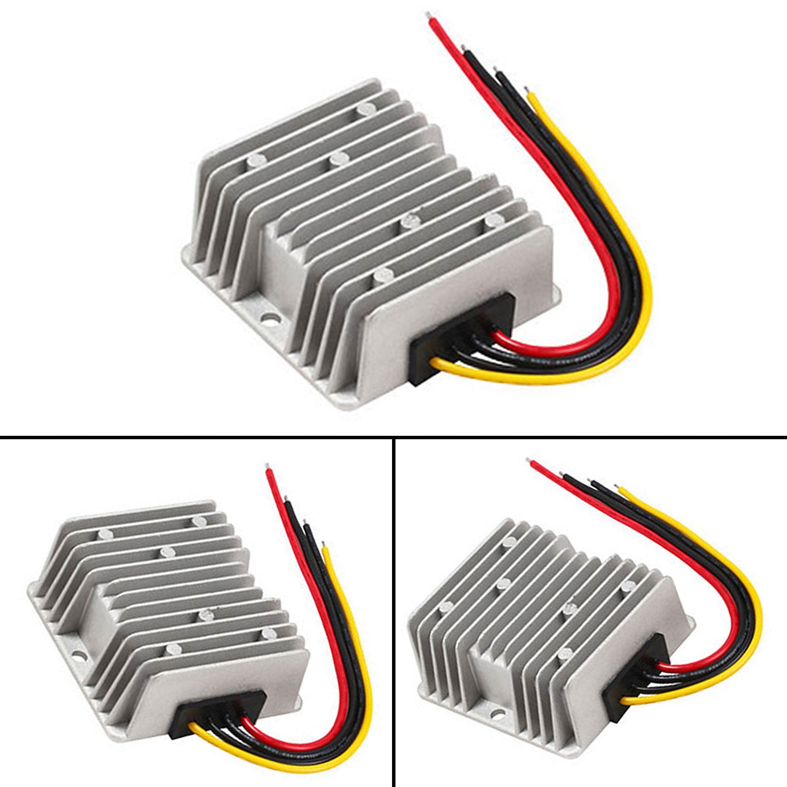 Imperméable Régulateur Convertisseur Tension 48V-13.8V Alimentation Module 20A