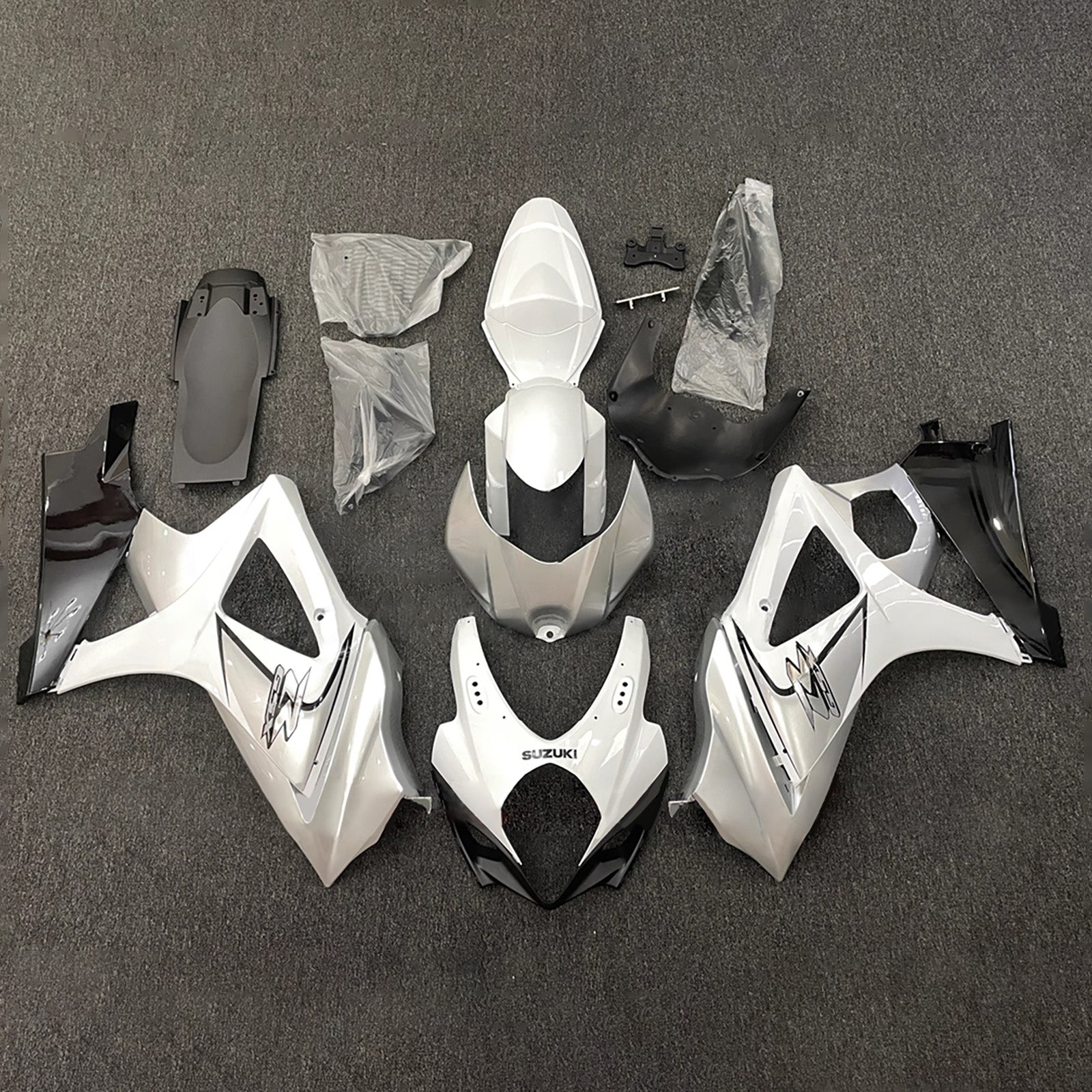 Komplet oklepa z vbrizgano ABS plastiko za Suzuki GSXR1000 2007-2008 K7