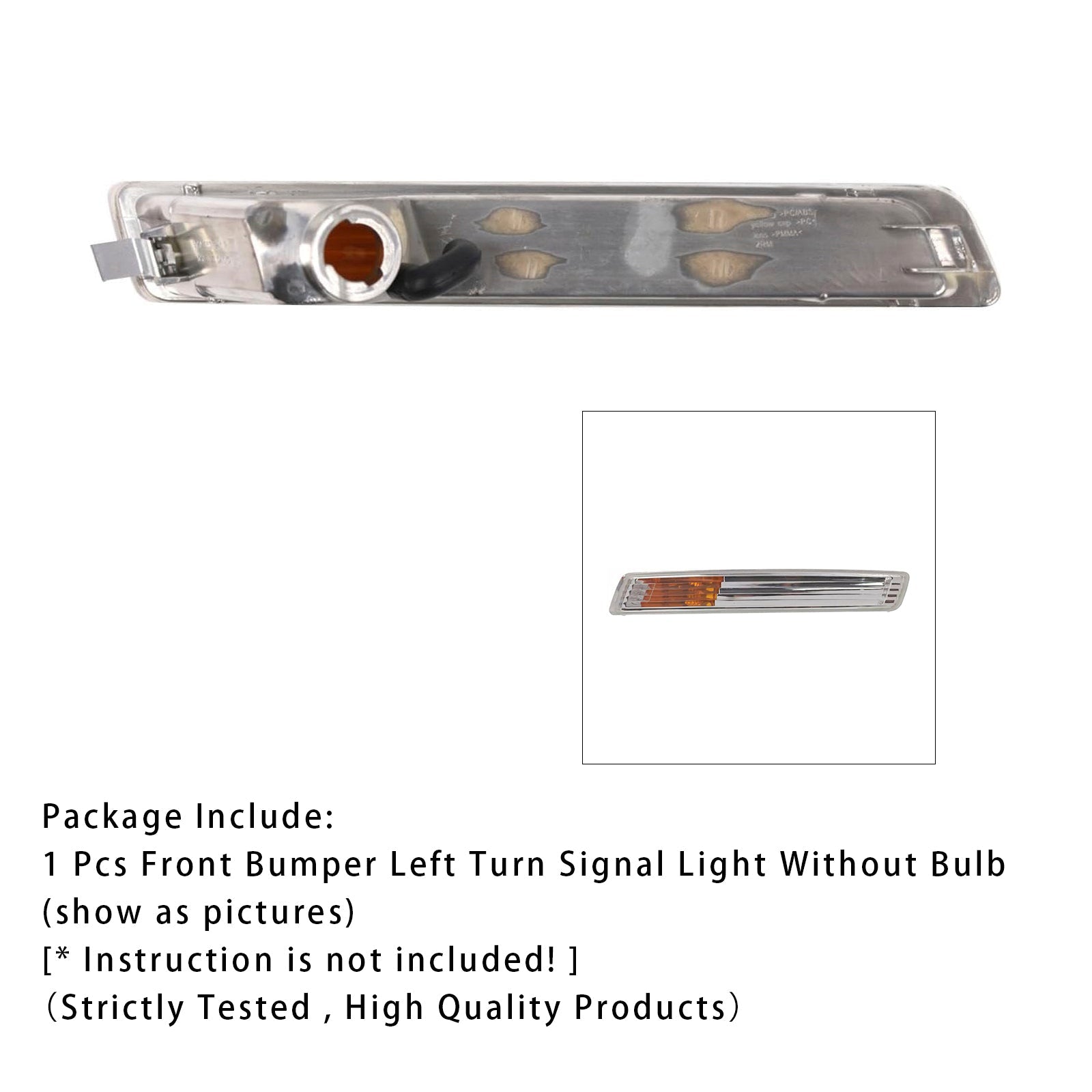 Lewa miga dla Volkswagen Beetle przednie zderzak 2006-2010 1 kawałek 1C0953041R