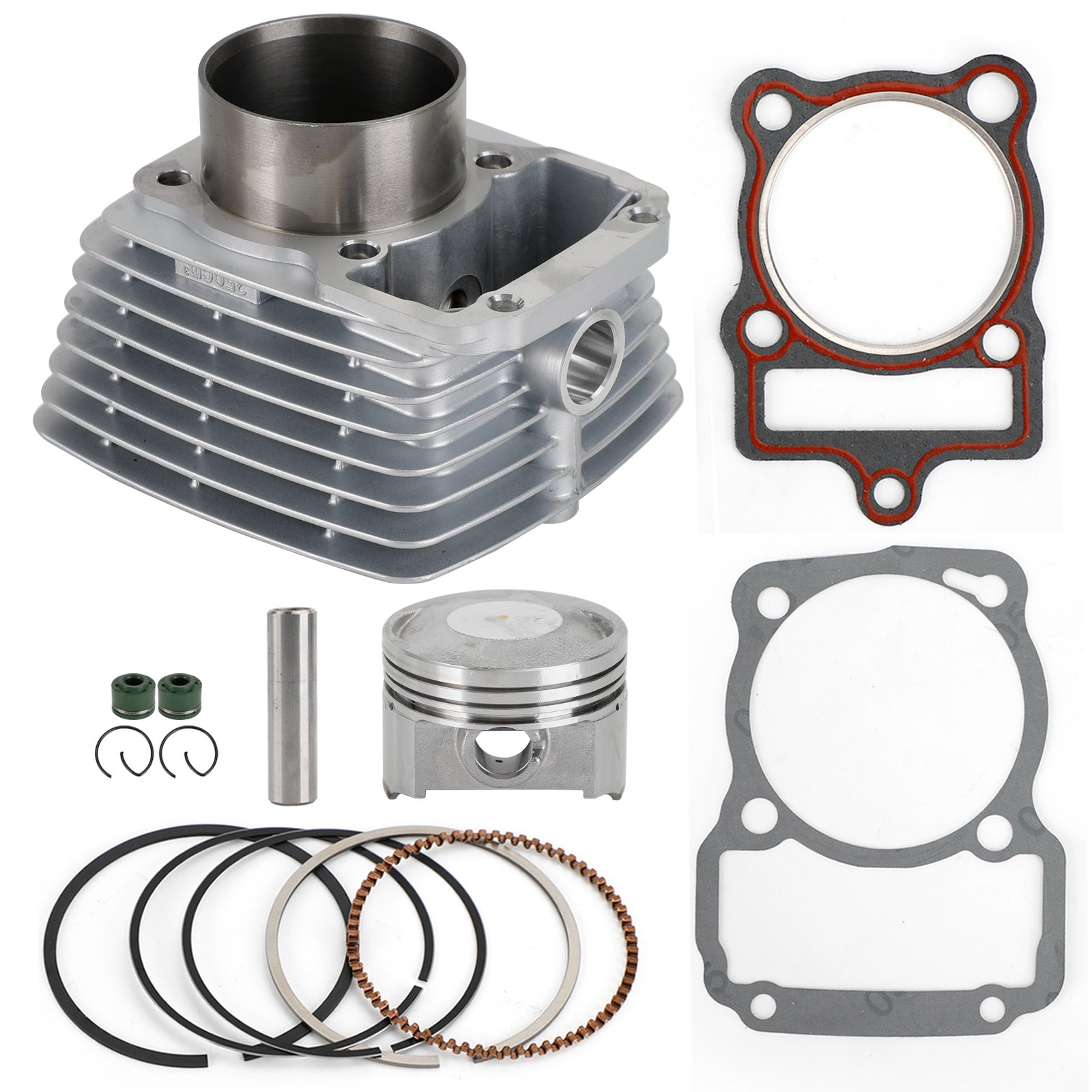 Kit cylindre CG250 refroidi par air pour Zongshen 250cc ATV Dirt Bike Roketa Coolster générique