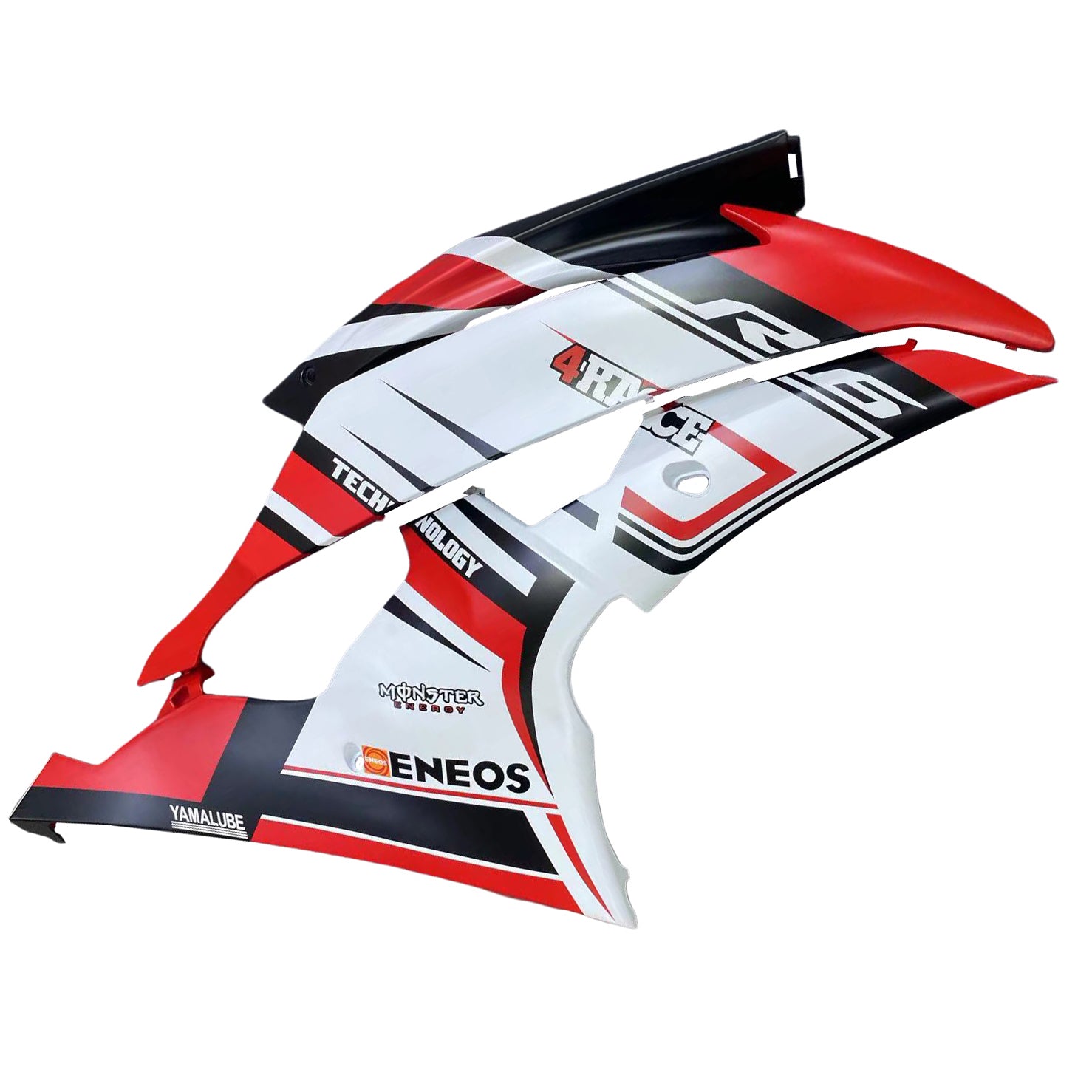 Injectie kuipkit, ABS Plastic Body voor Yamaha YZF 600 R6 2008-2016