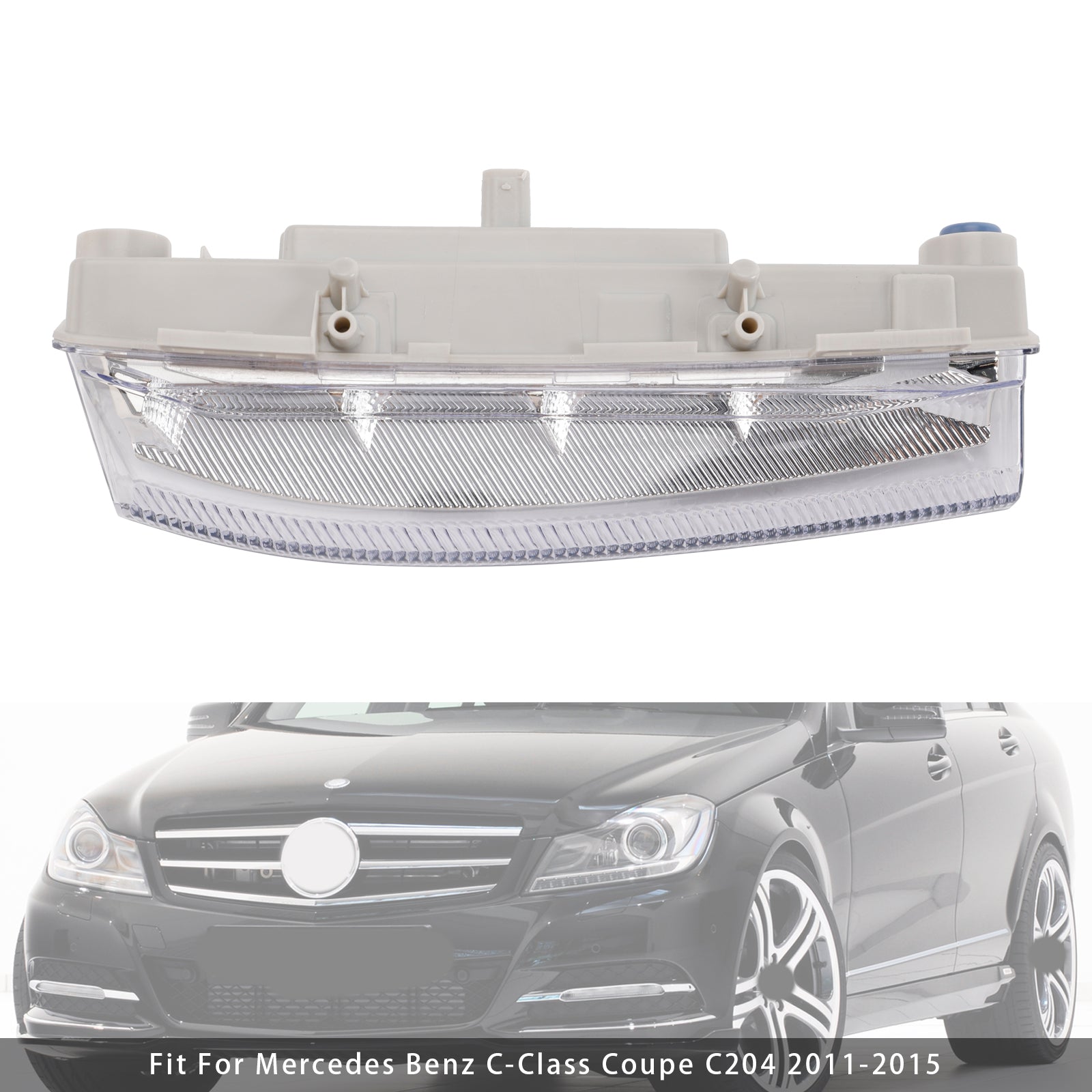 Fari fendinebbia diurni a LED per Mercedes Benz W204 S204 W212 2007-2014