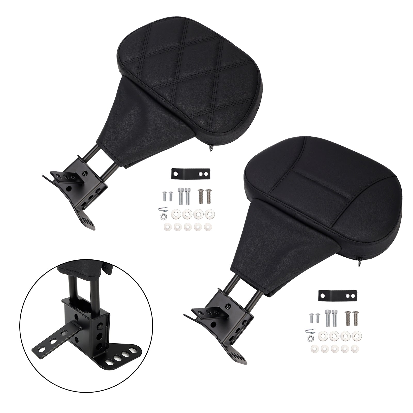 Coussin de dossier conducteur pour Street Electra, Road Glide, Road King et Tri Glide (1988-2008)