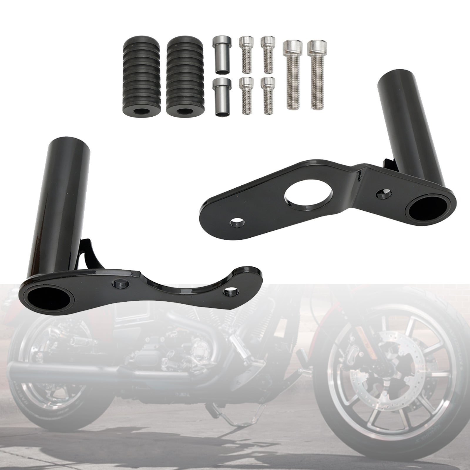 Barre de protection de moteur arrière pour Glide Road King Softail 2018+