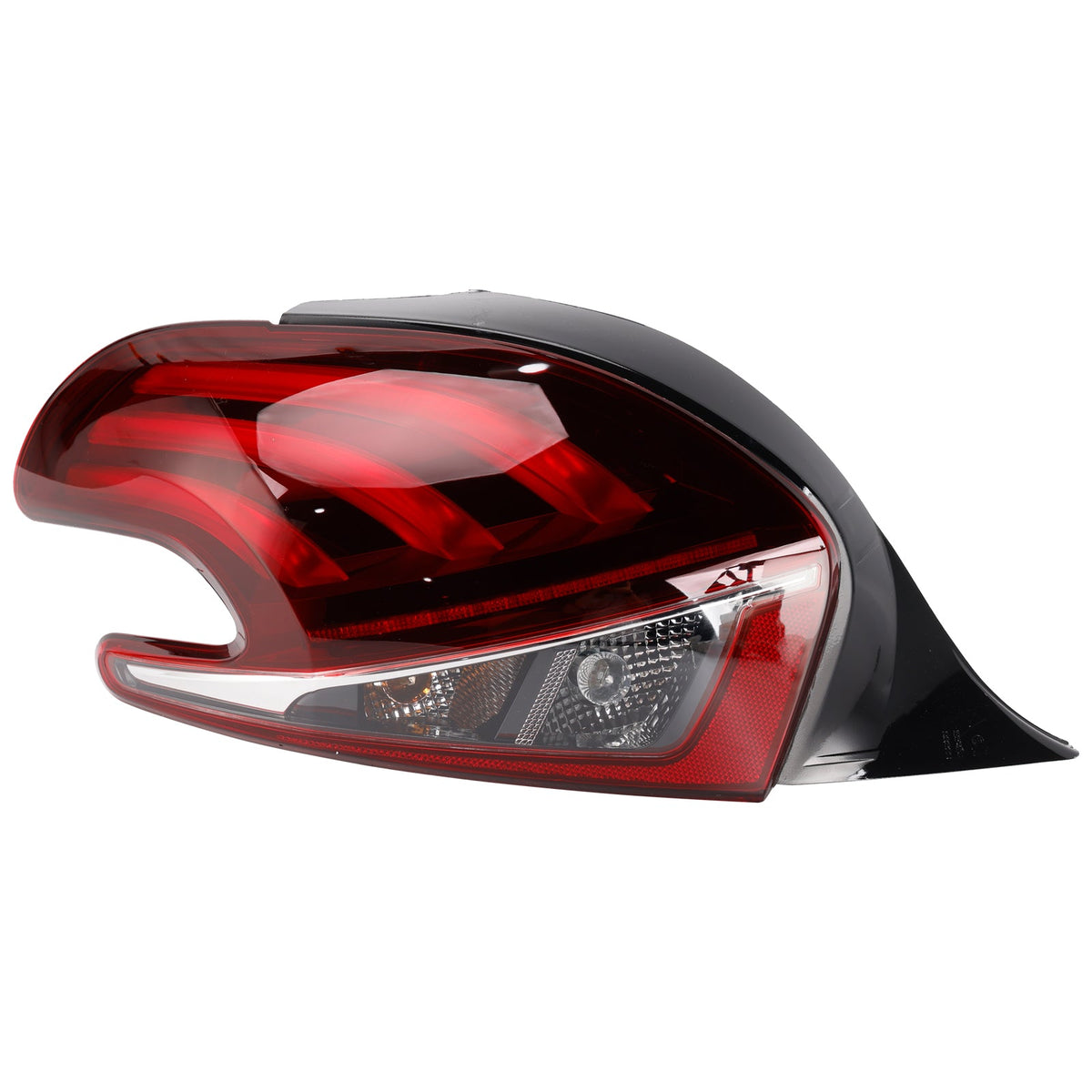 Feu arrière gauche à LED pour Peugeot 208 (modèles restylés, 2015-2019) - Référence : 9825601280