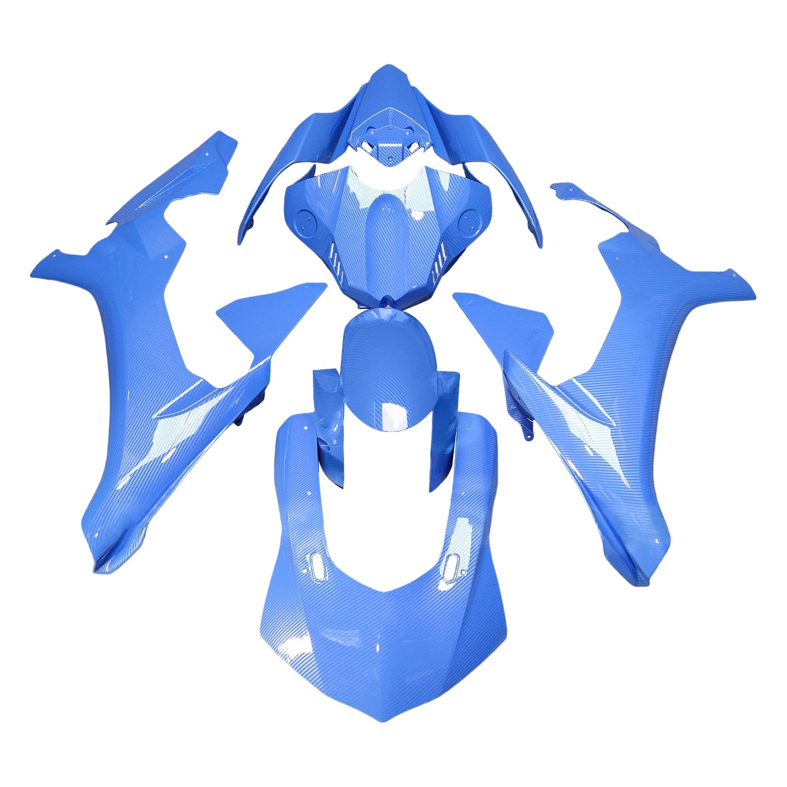 Kit de carénage injecté en plastique ABS pour Yamaha YZFR1 YZF-R1 2015-2019