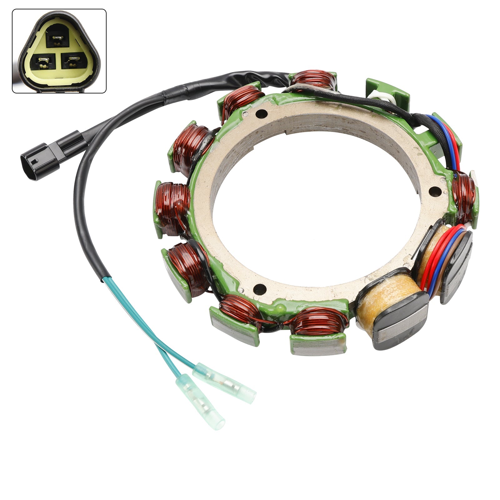 1997-2000 Yamaha E75 MLH Stator Assy 688-85510-00-00 688-85510-01