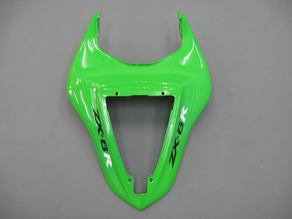 2007-2008 Kawasaki ZX6R 636 Kit de carenado de inyección de carrocería ABS de plástico ajustado