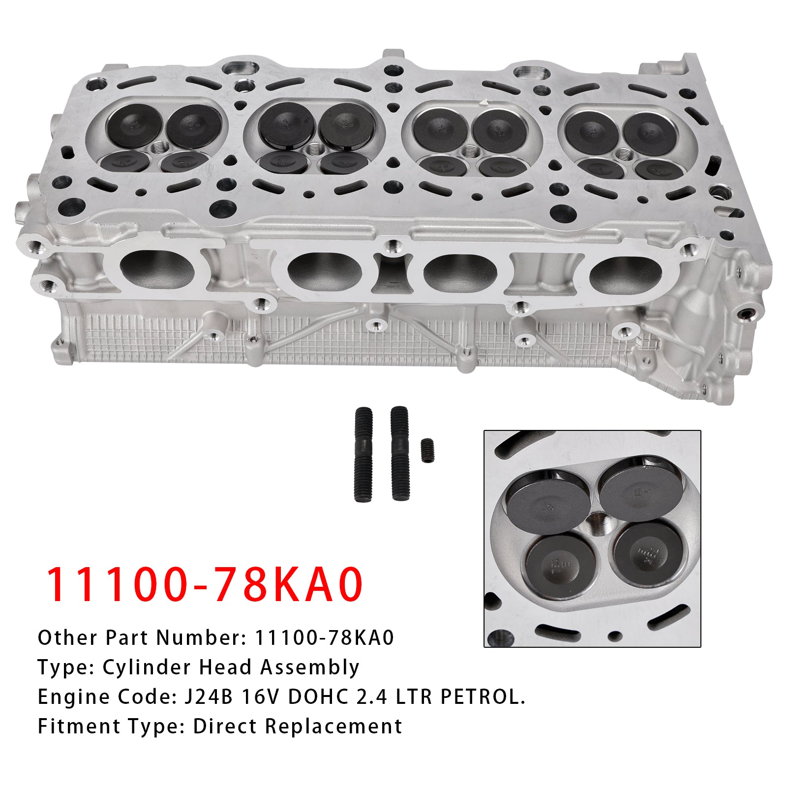 Testata 11100-78KA0 per Suzuki J24B Vitara e Kizashi