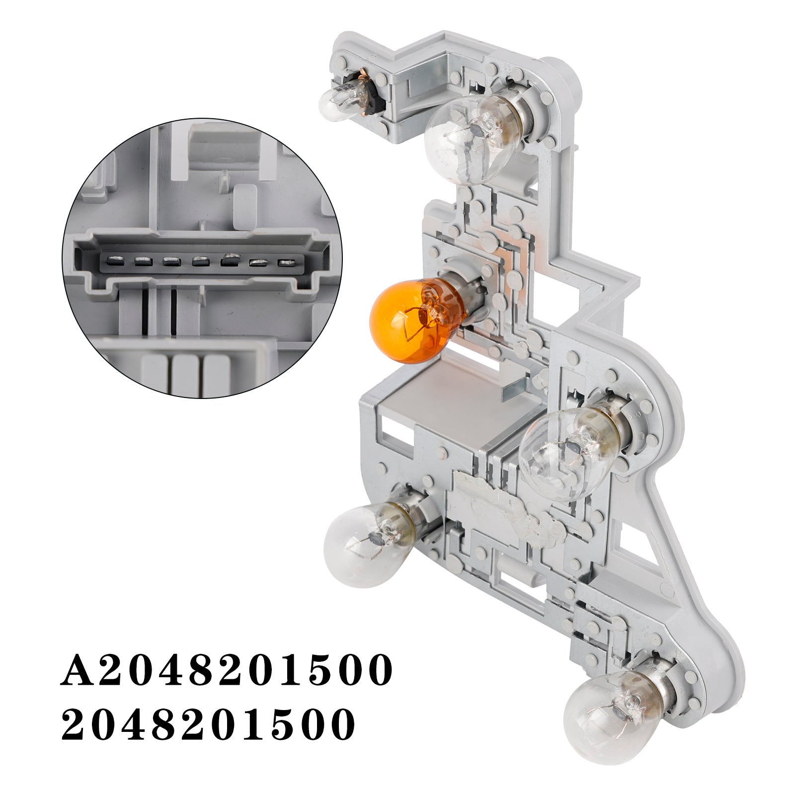 Uchwyt żarówki tylnej lewej lampy z żarówkami do Mercedesa W204 Klasa C 2007-2010