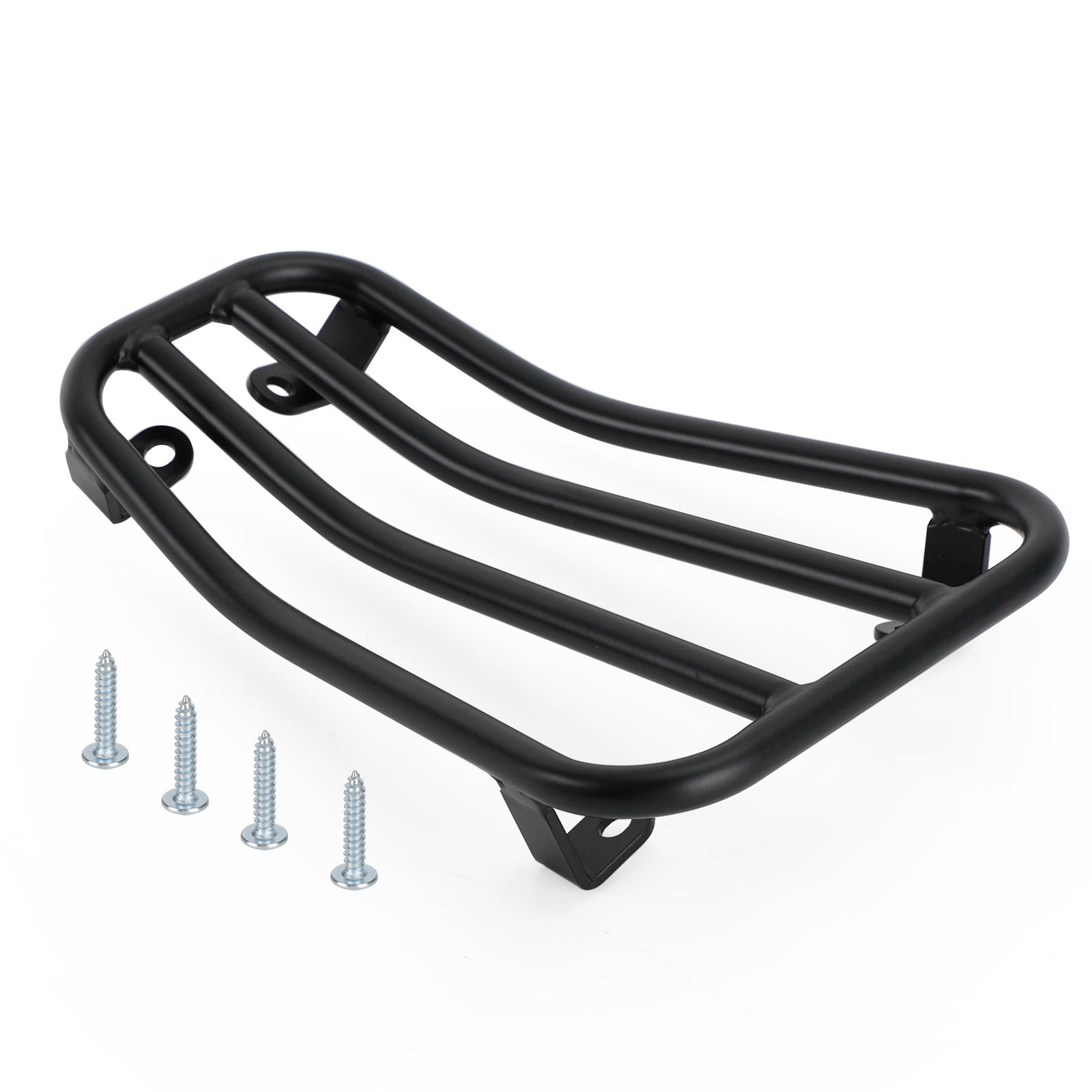 Porte-Bagages noir pour marchepied pour Vespa Primavera Sprint 50 125 150 cc