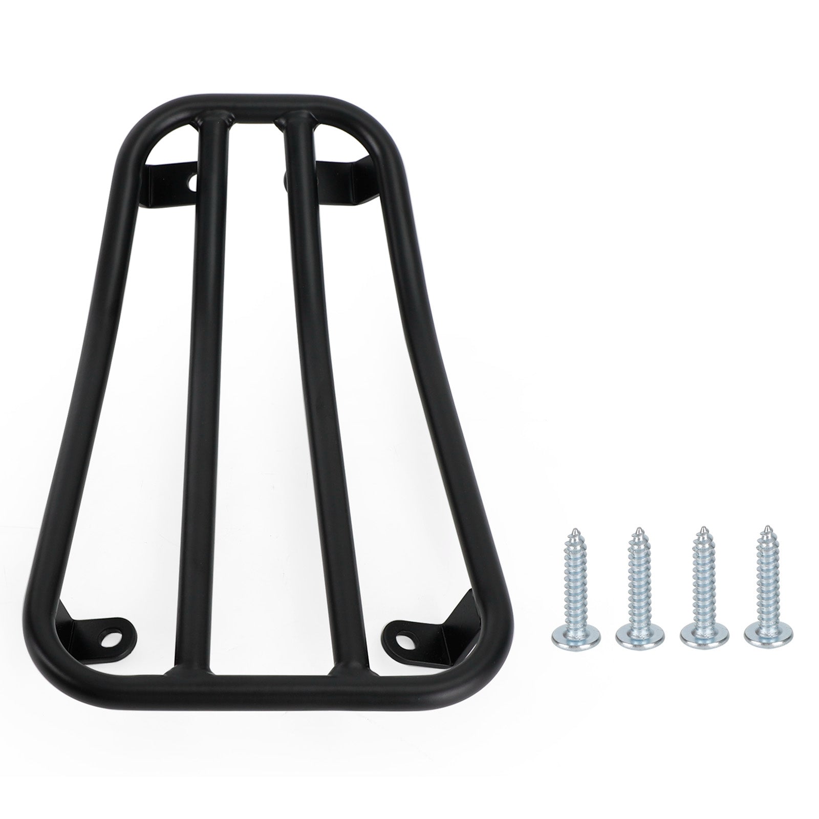 Porte-Bagages noir pour marchepied pour Vespa Primavera Sprint 50 125 150 cc