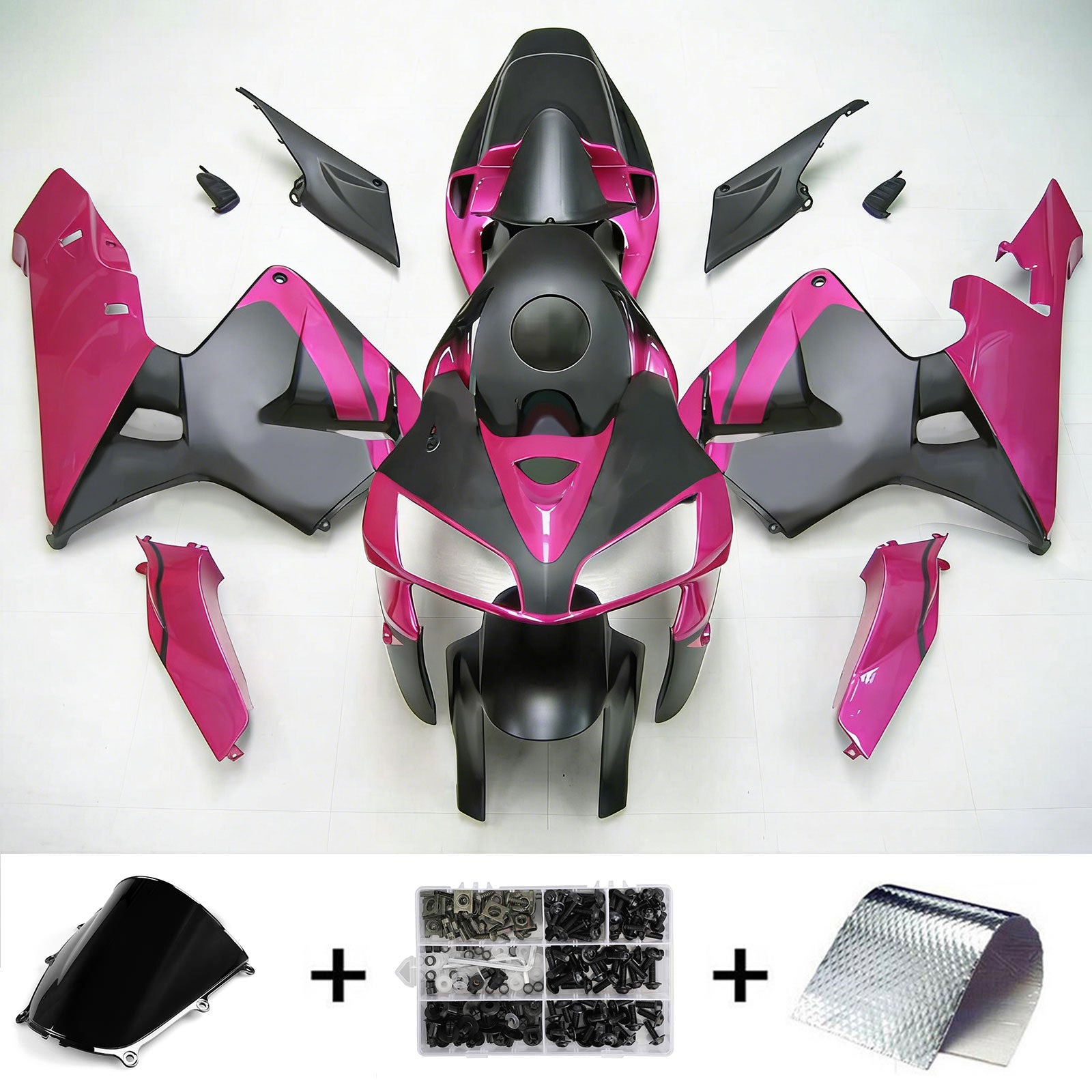 Kit de carénage par injection, carrosserie en plastique ABS pour Honda CBR600RR 2005-2006 F5