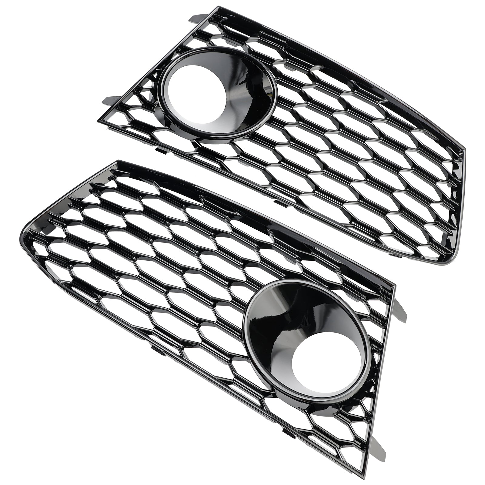 Paire de couvre-calandres de phares antibrouillard pour pare-chocs avant Audi RS7 2014-2018