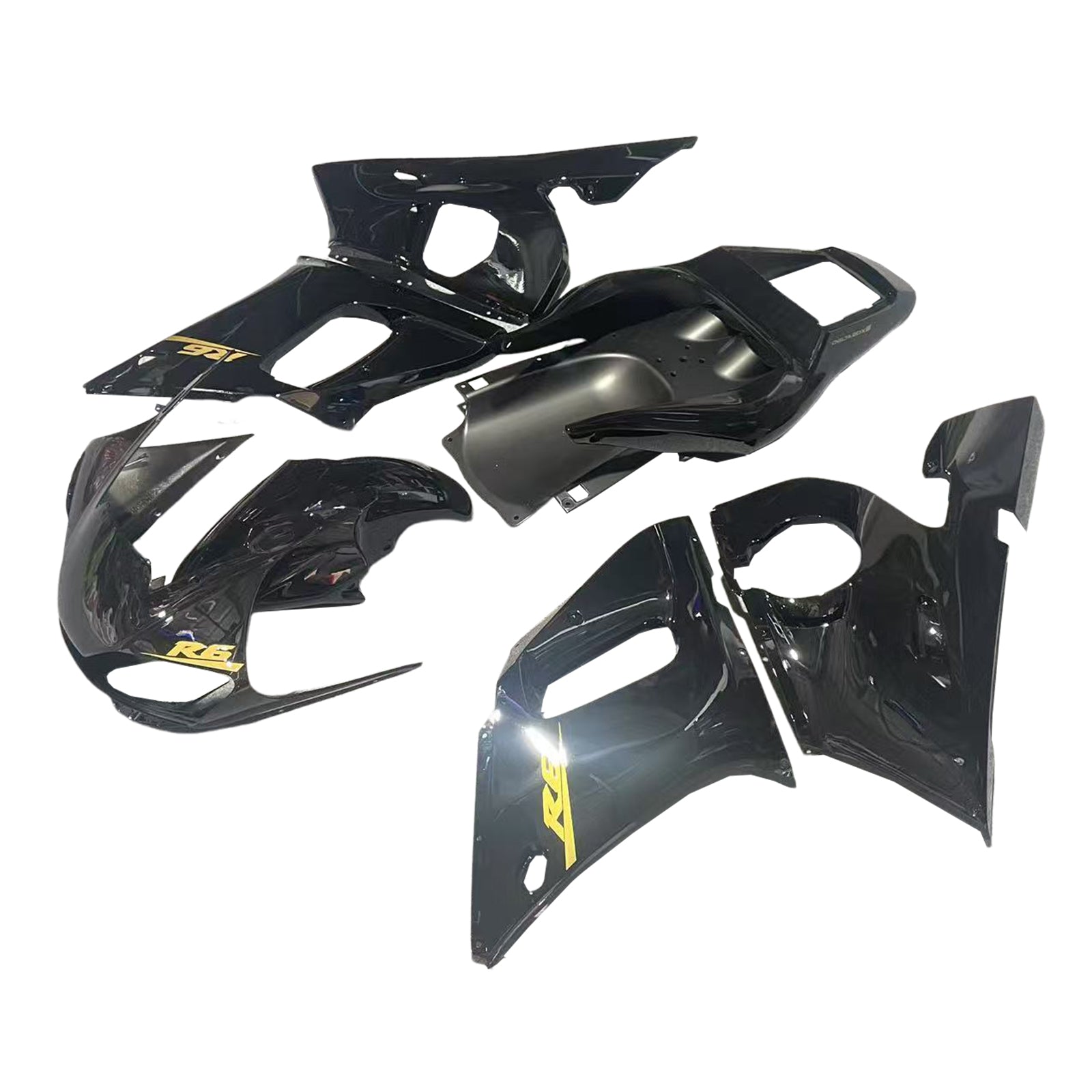 ABS Plastic Kairing Kit voor Yamaha YZF 600 R6 1998-2002