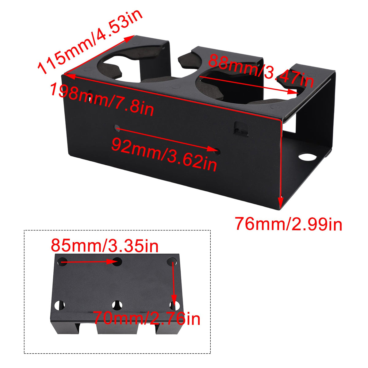 Porte-gobelet de console pour quads Zforce CF0Moto CF1000 600cc 800cc