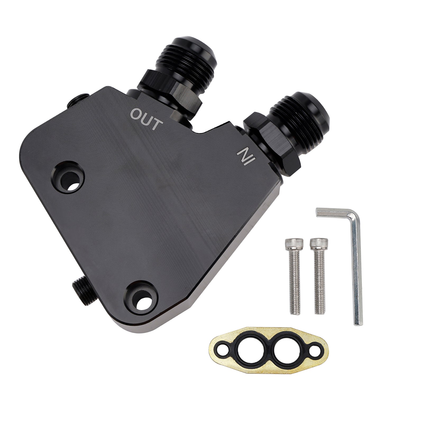 Komplet d'adapter za hladilnik&Motorno olje za Corvette GM LS LS1 LS2 LS3 LS6 (5 kosov) 2005-2019