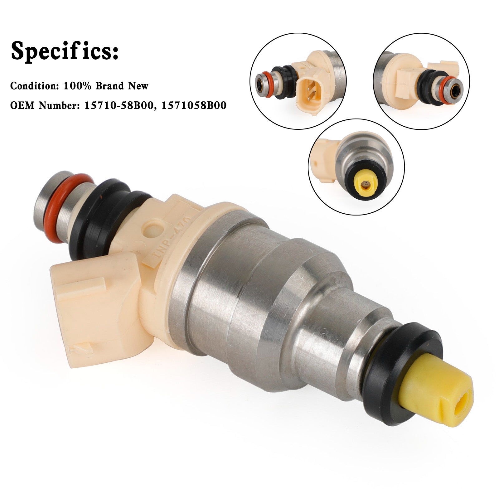 Injecteurs de carburant 15710-58B00 adaptés pour Suzuki Sidekick Tracker X-90 1.6L INP-470