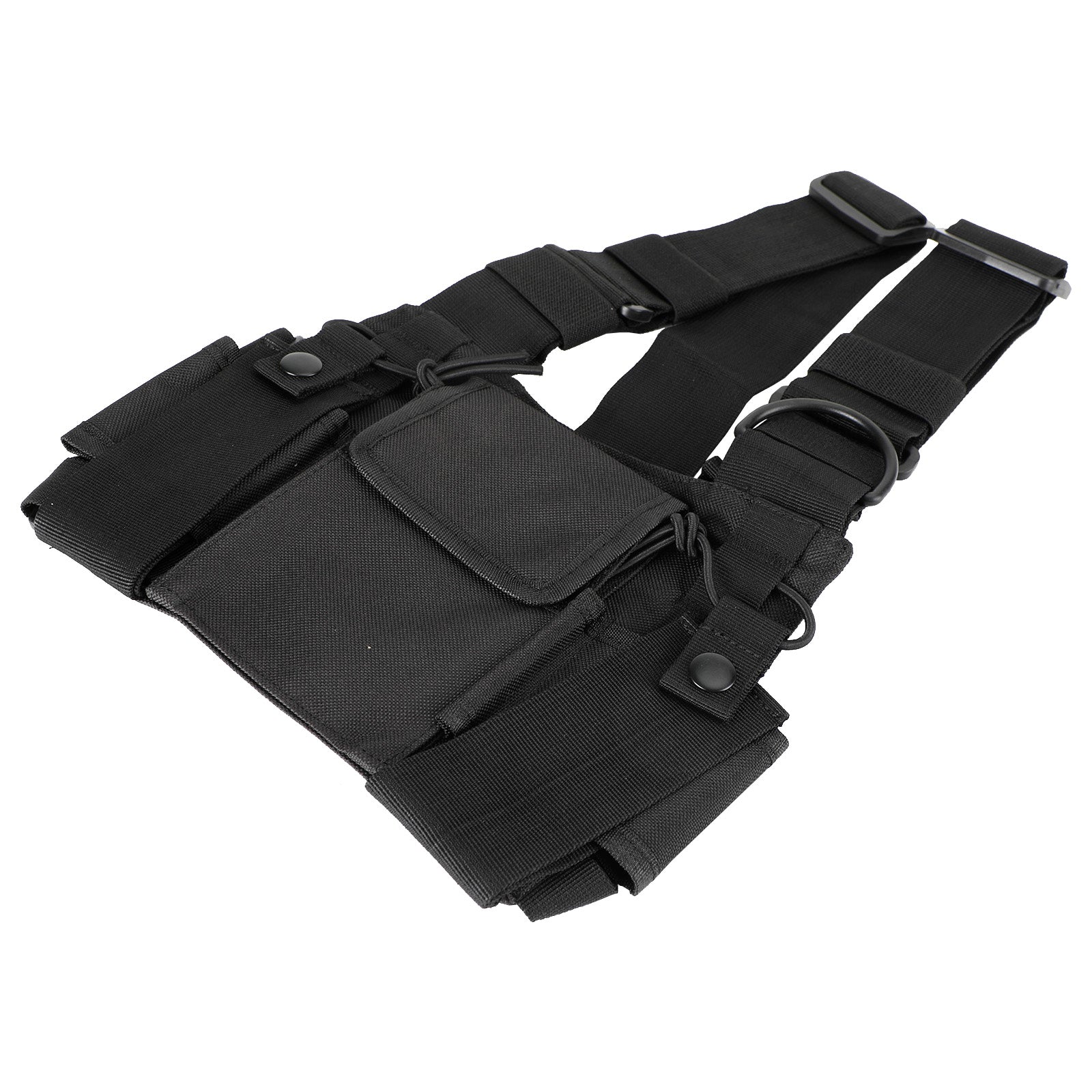 Field Operations Radio Neuf Tactical Multifonctionnel Poitrine Harnais Sac