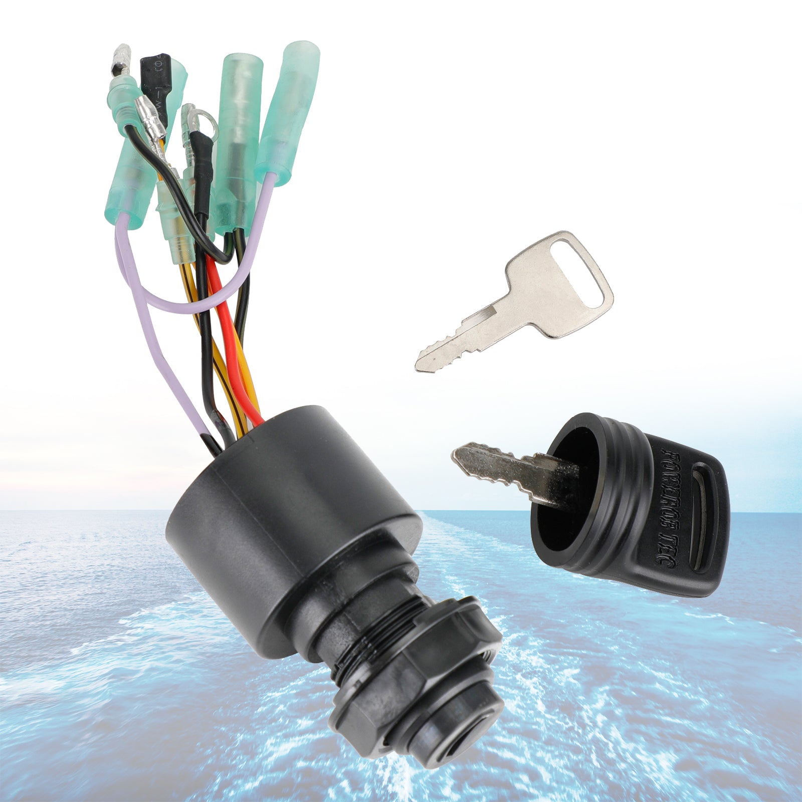 Interrupteur à clé Assy Ignition pour Mercury Outboard 15HP 87-17009A5