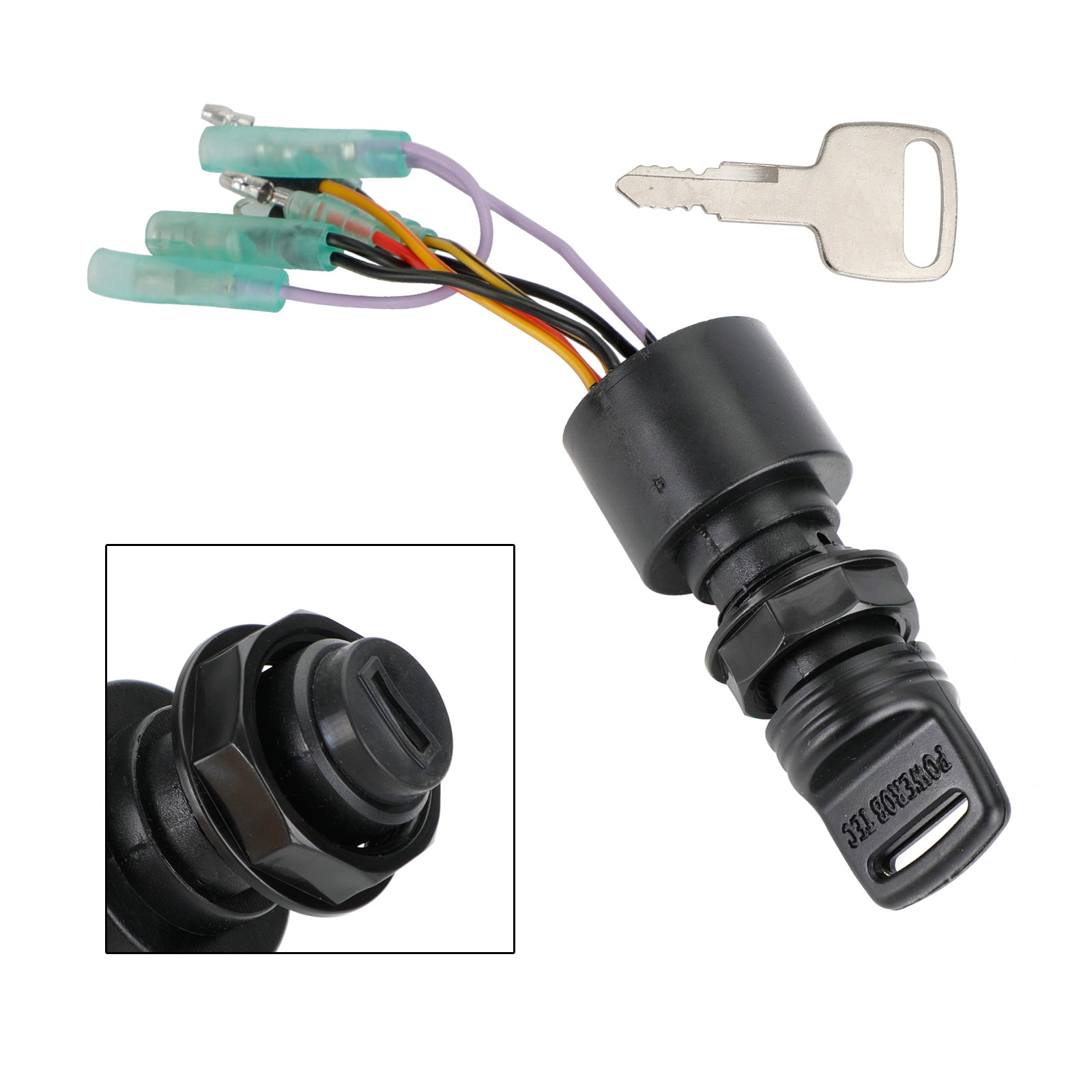 Interrupteur à clé Assy Ignition pour Mercury Outboard 15HP 87-17009A5
