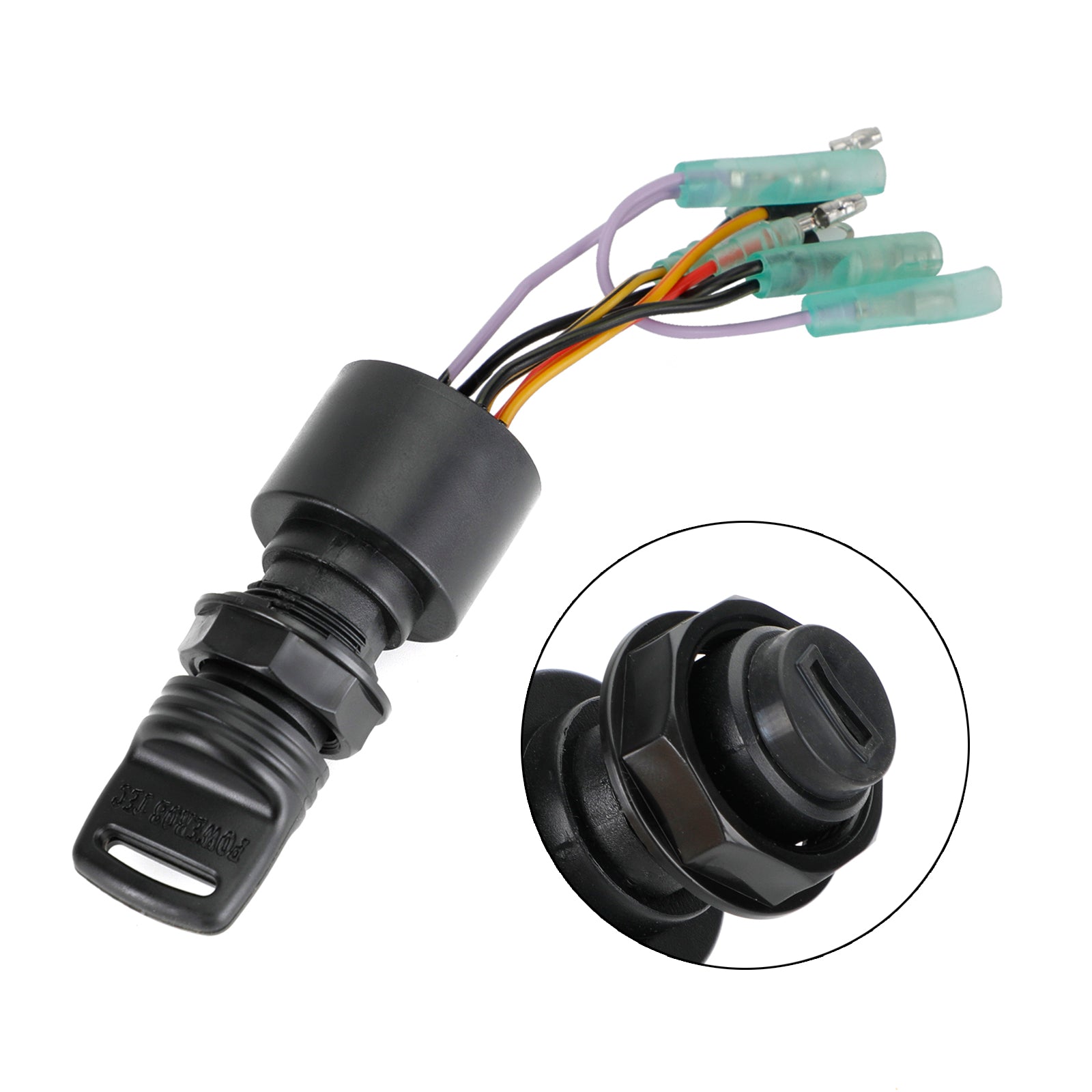 Interrupteur à clé Assy Ignition pour Mercury Outboard 15HP 87-17009A5