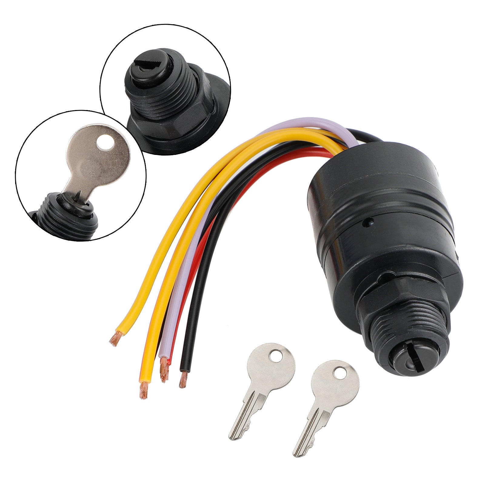 Interrupteur à clé Assy Ignition pour Mercury Marine 87-17009A2 Sierra MP41070-2