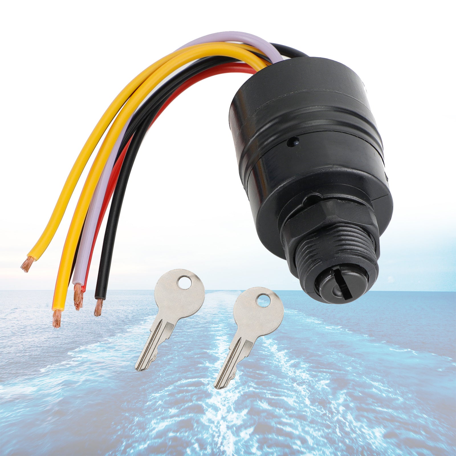 Interrupteur à clé Assy Ignition pour Mercury Marine 87-17009A2 Sierra MP41070-2