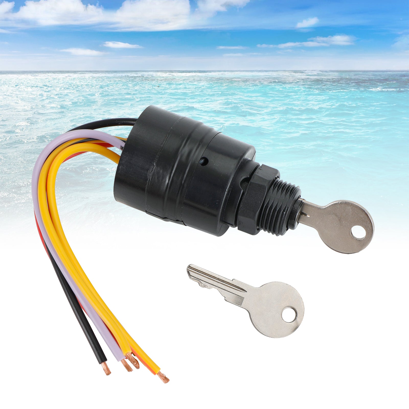 Interrupteur à clé Assy Ignition pour Mercury Marine 87-17009A2 Sierra MP41070-2