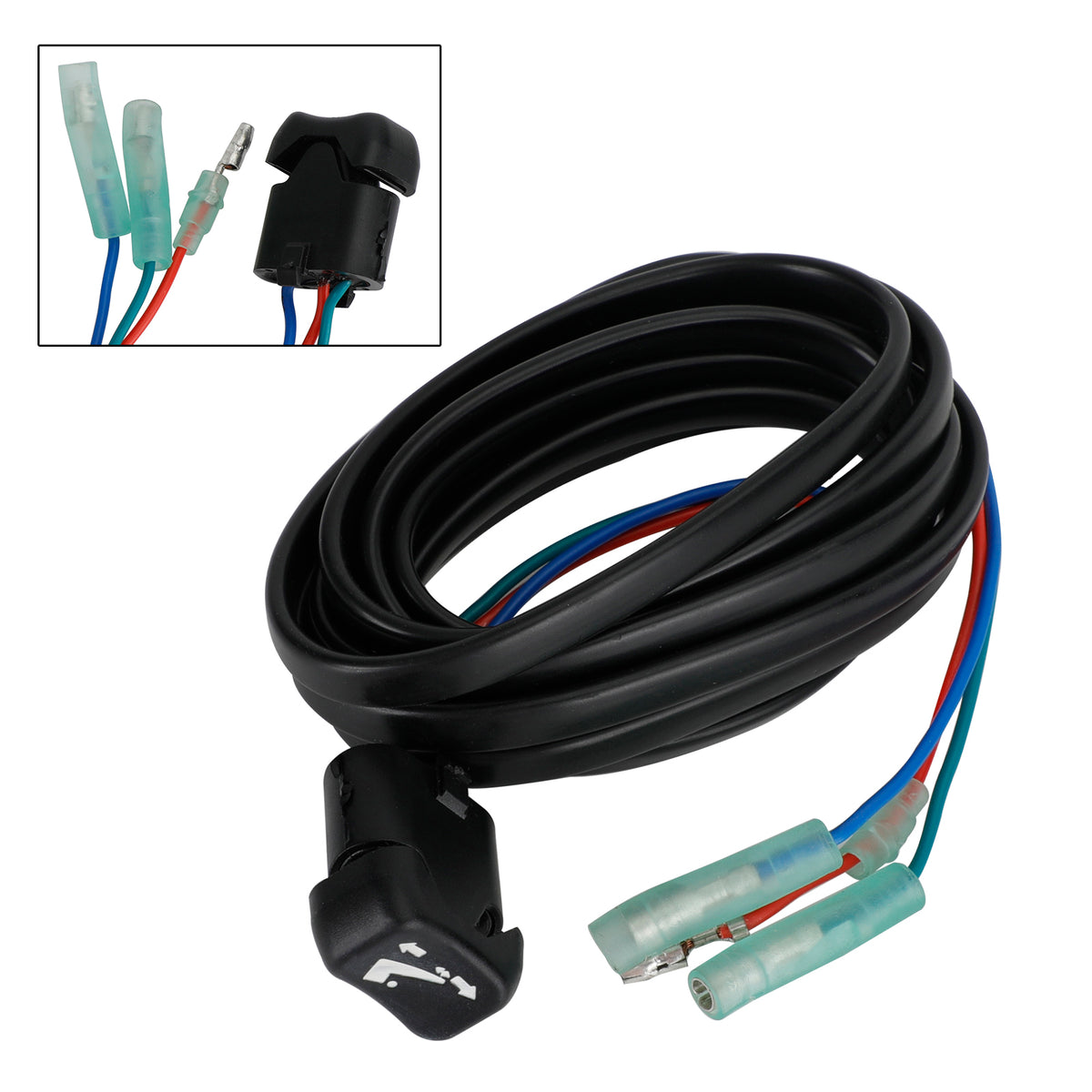 Interruttore di trim e inclinazione del motore singolo per Yamaha 704-82563-41-00