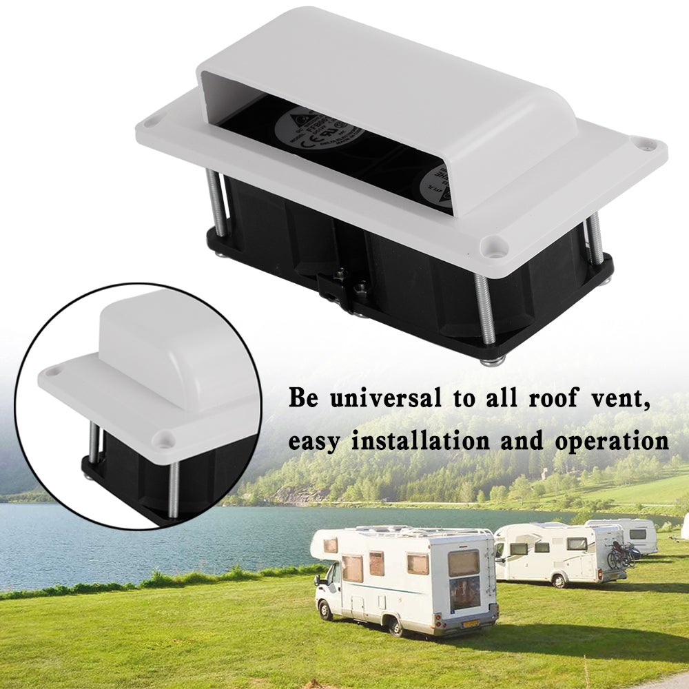 Sistema de ventilación de aire para barcos y caravanas - Extractor de aire de 12 V