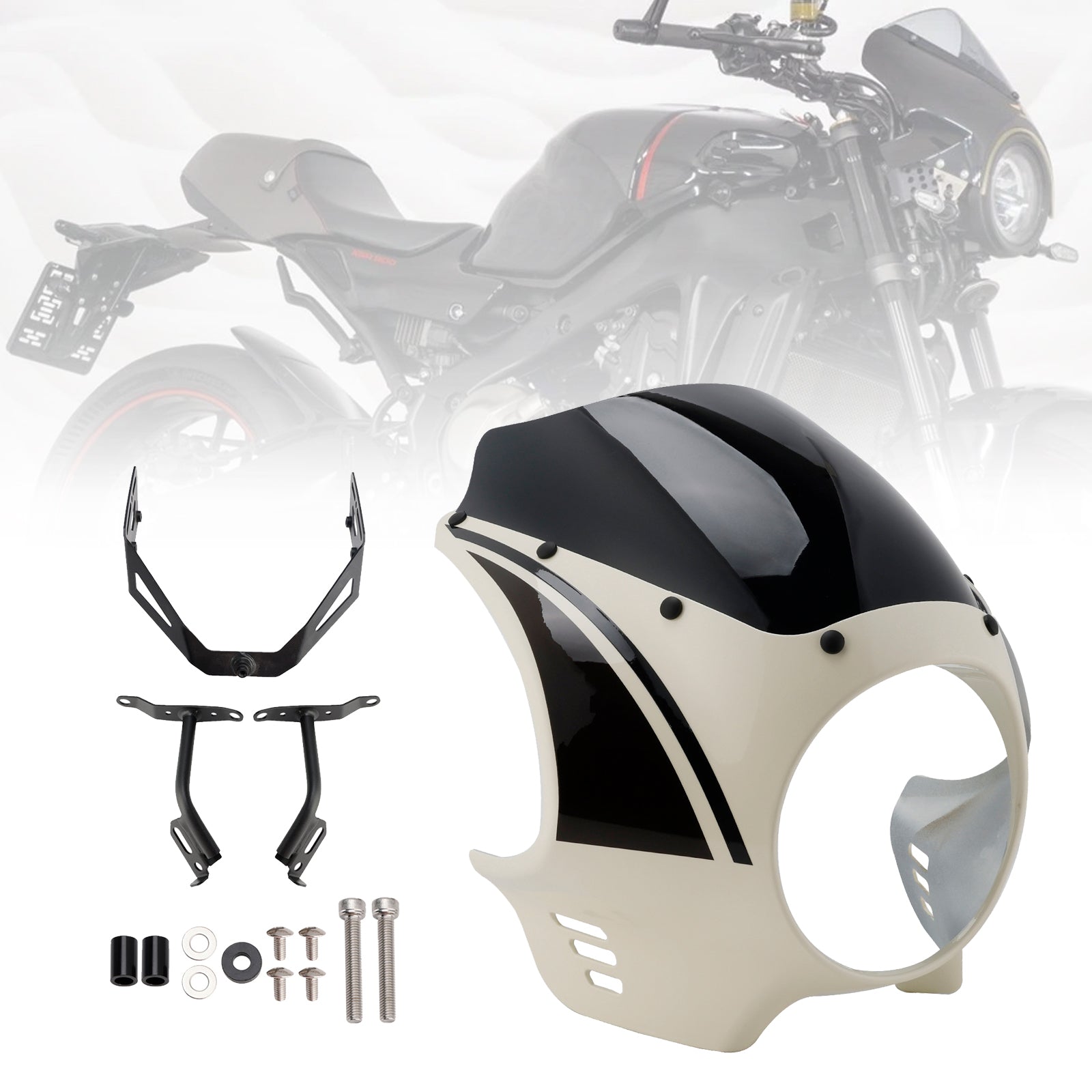 Parabrisas y carenado de faro para Yamaha XSR900 (2022-2025)