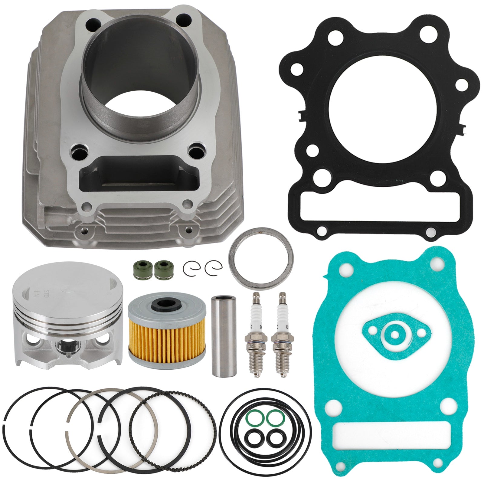 Kit de Cylindre Piston JOINT pour Honda TRX 300 FW Fourtrax 2x4 4x4 1988-2000