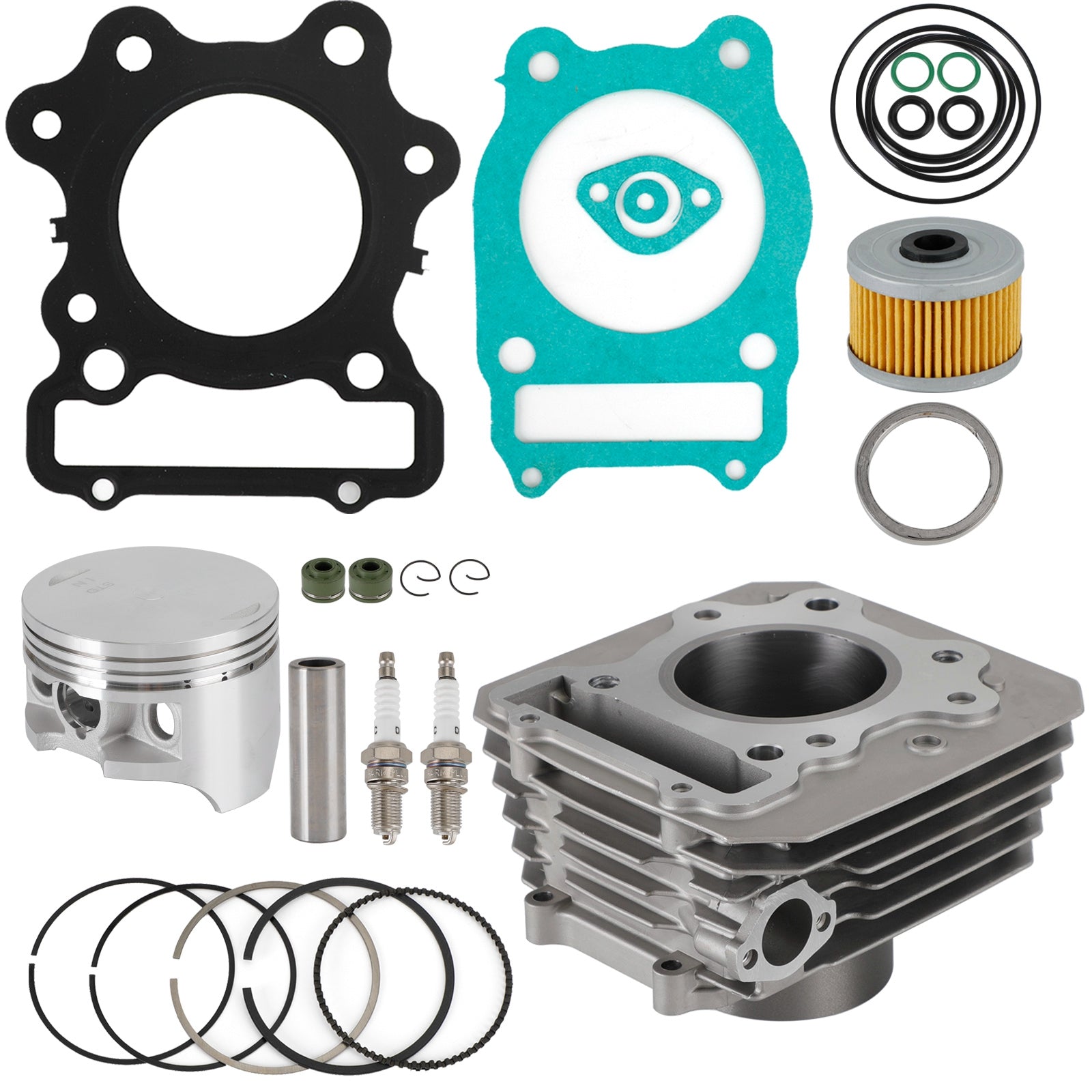 Kit de Cylindre Piston JOINT pour Honda TRX 300 FW Fourtrax 2x4 4x4 1988-2000