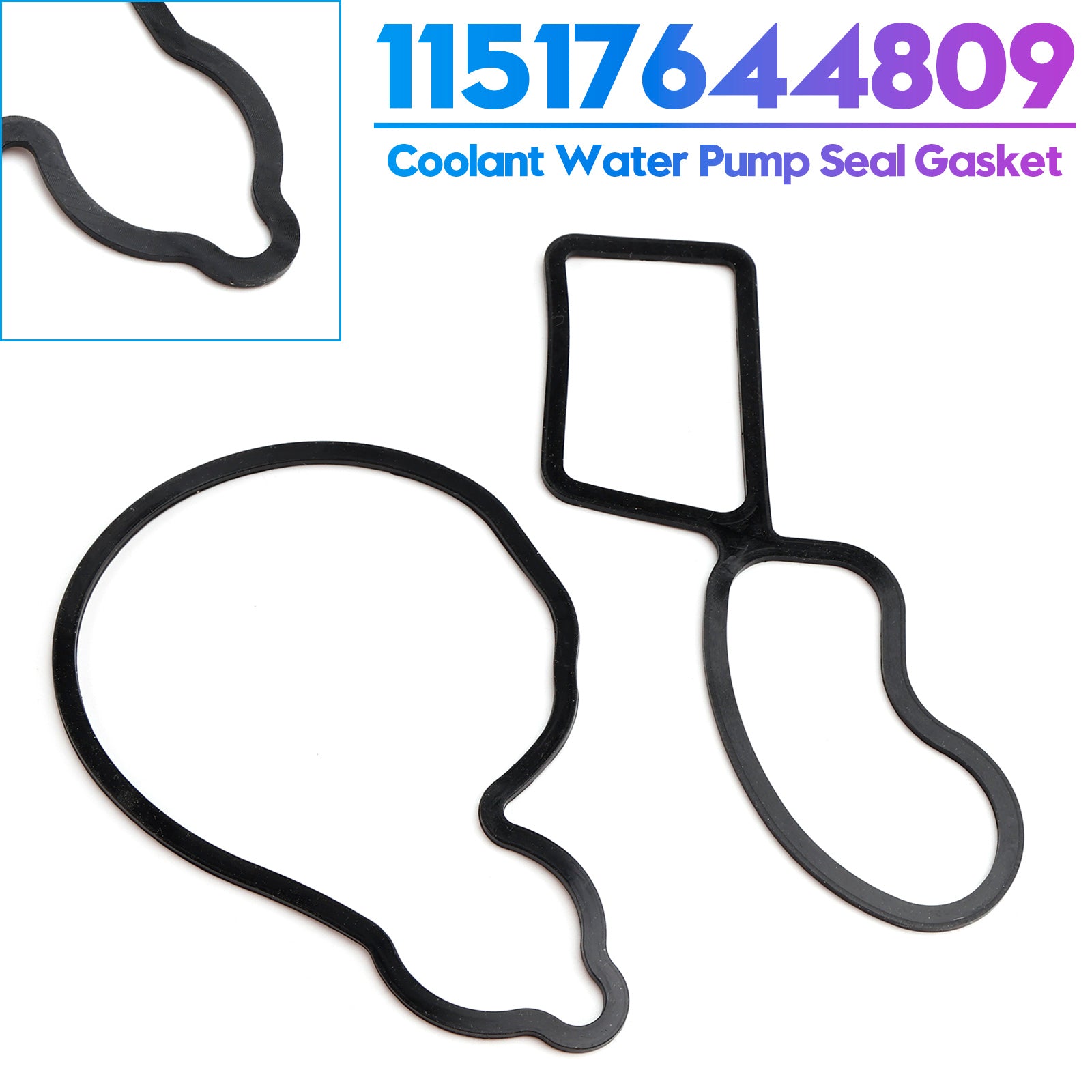 Joint d'étanchéité de pompe à eau de refroidissement 11517644809 pour BMW 230i, 330i, 430i, 530i, X3 et X4