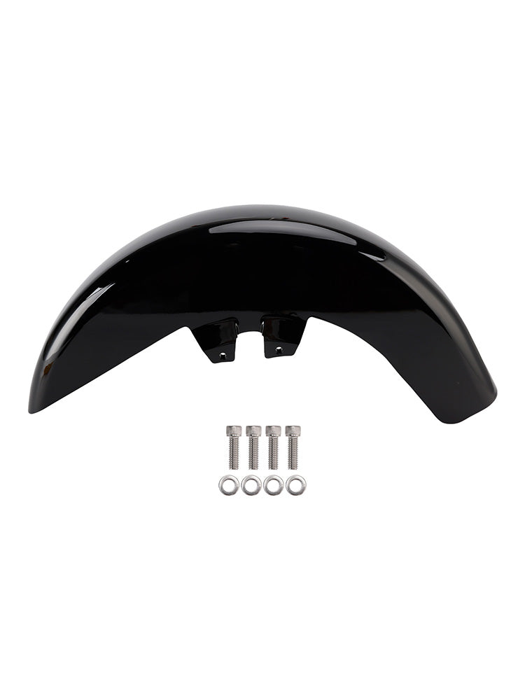 Garde-boue avant ABS noir pour Harley Electra Glide Street Glide (1989-2013)
