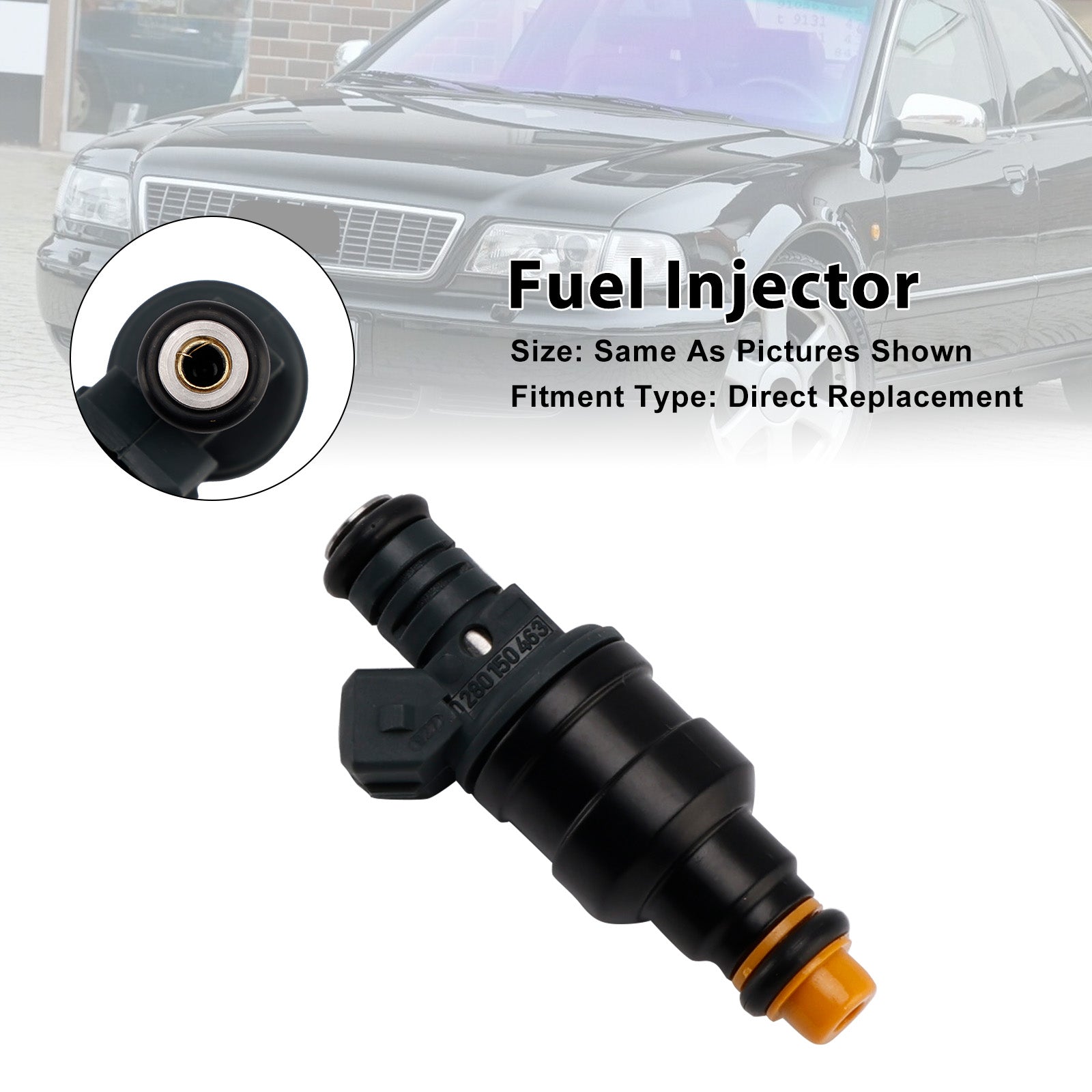 1 injecteur de carburant pour Audi A8 V8 S6 S4 Quattro 3.6L 3.7L 4.2L 0280150463