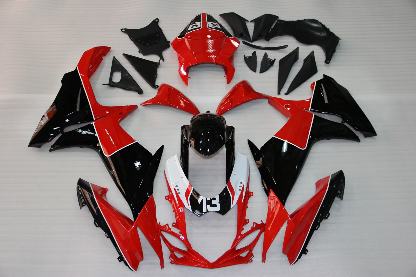 Injection carénage kit carrosserie plastique ABS fit pour Suzuki GSXR1000 2009-2016