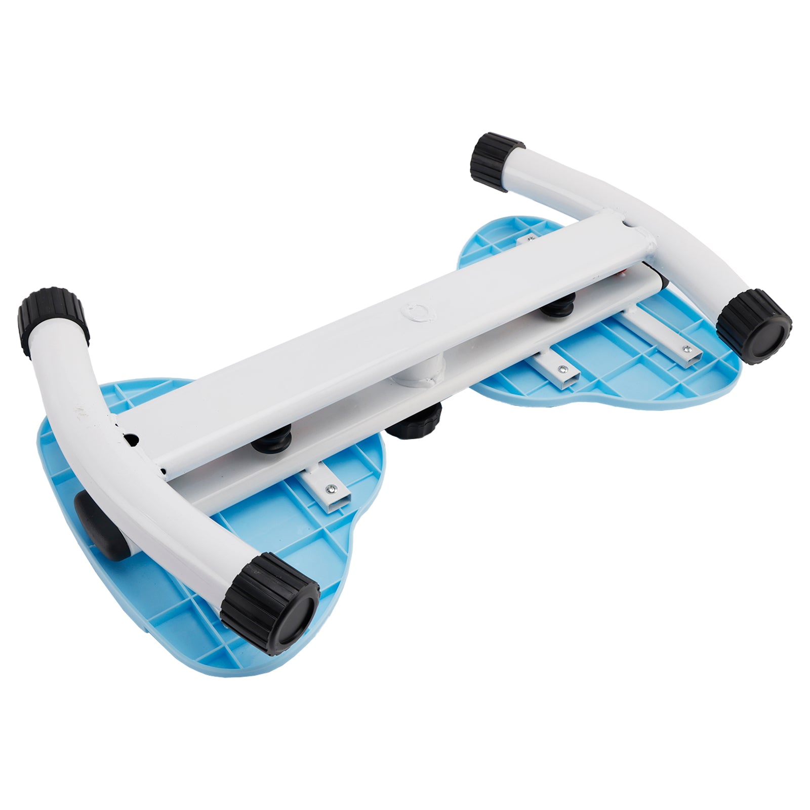 Máquina de torsión abdominal - Plataforma de fitness de 150 kg - Ultra silenciosa y antideslizante de 20 dB - Para un vientre plano (Azul)