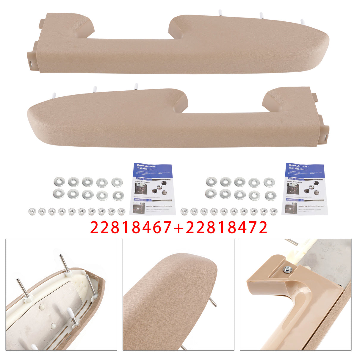 Reparatursatz für die vordere Armlehne 22818467 für Chevrolet Silverado 3500 HD (2010-2014)