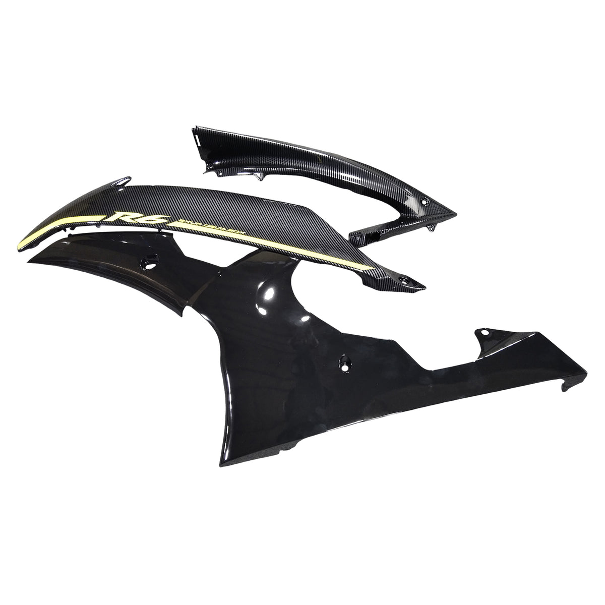 Verkleidungsset aus eingespritztem ABS-Kunststoff für Yamaha YZFR6 YZF-R6 2008–2016