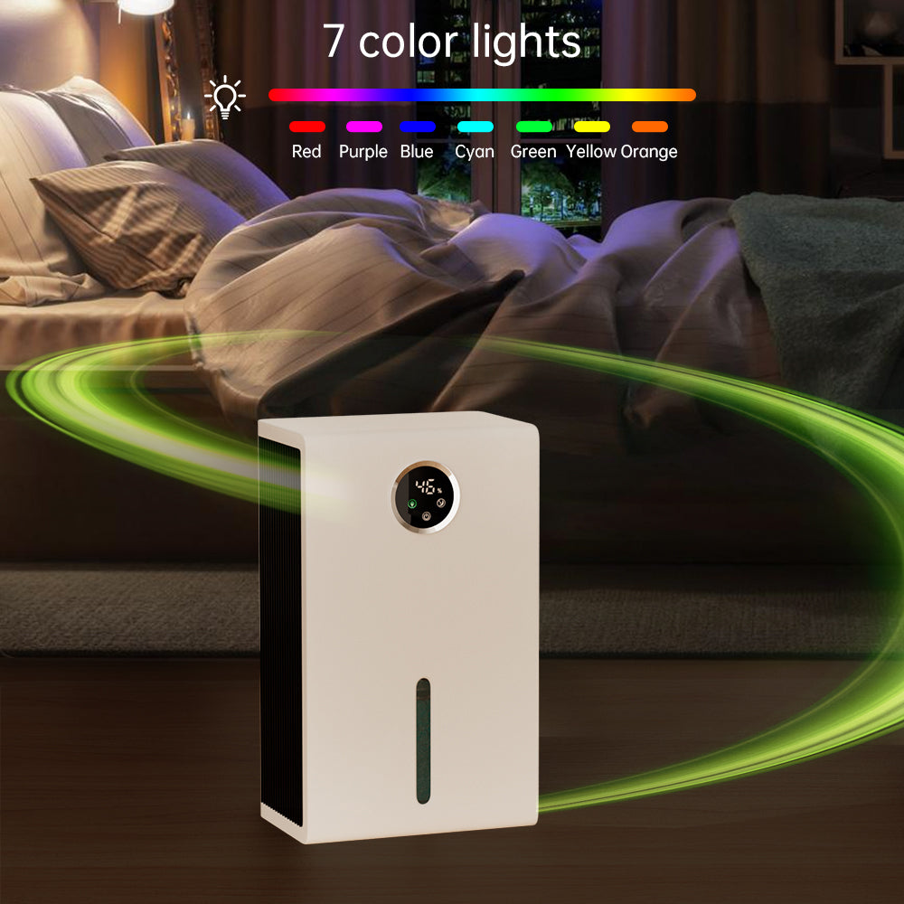 Design Dehumidifier - 7 świateł LED - do piwnicy/pokoju/łazienki - technologia jonów