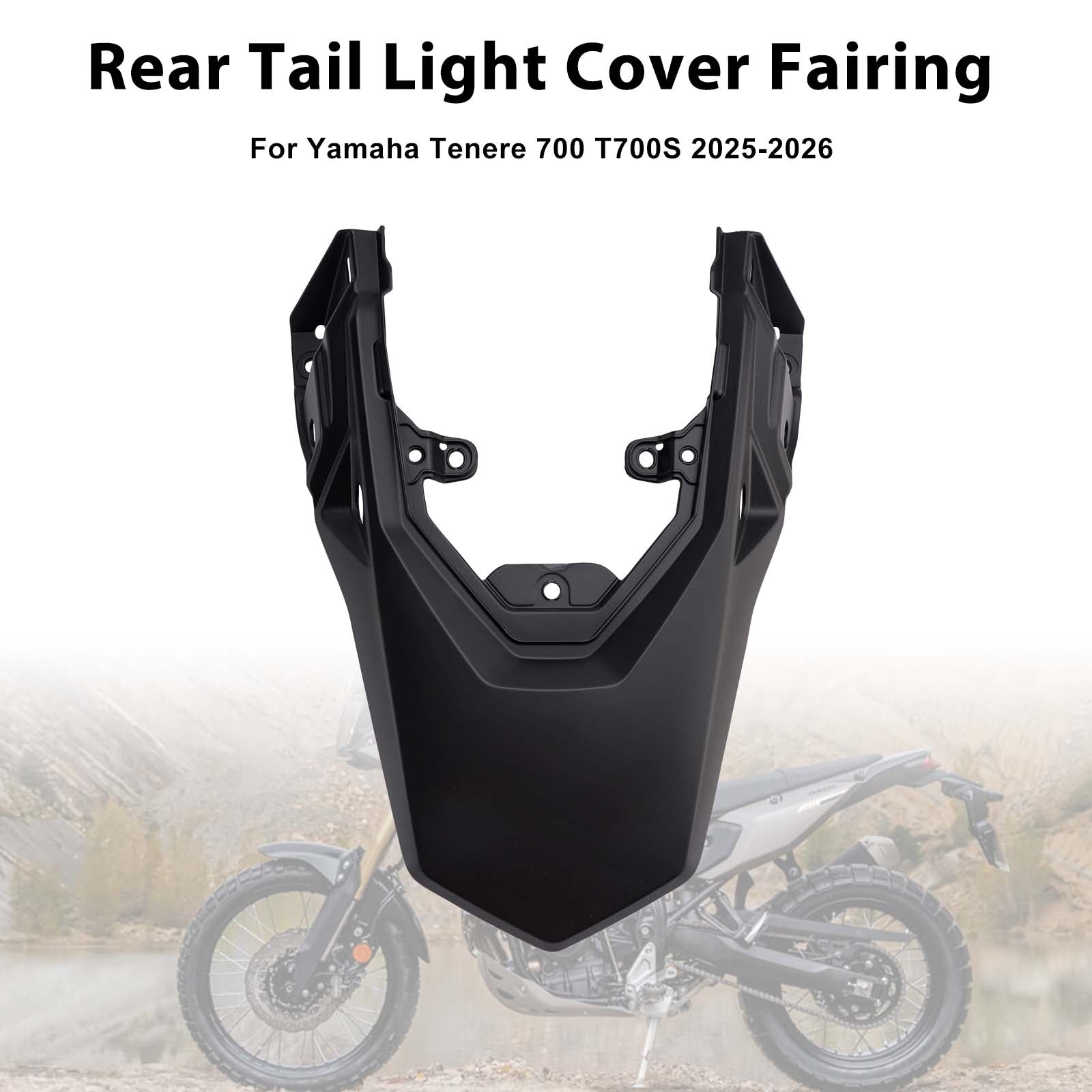 Achterlichtkuip voor Yamaha Tenere 700 T700S (2025-2026)