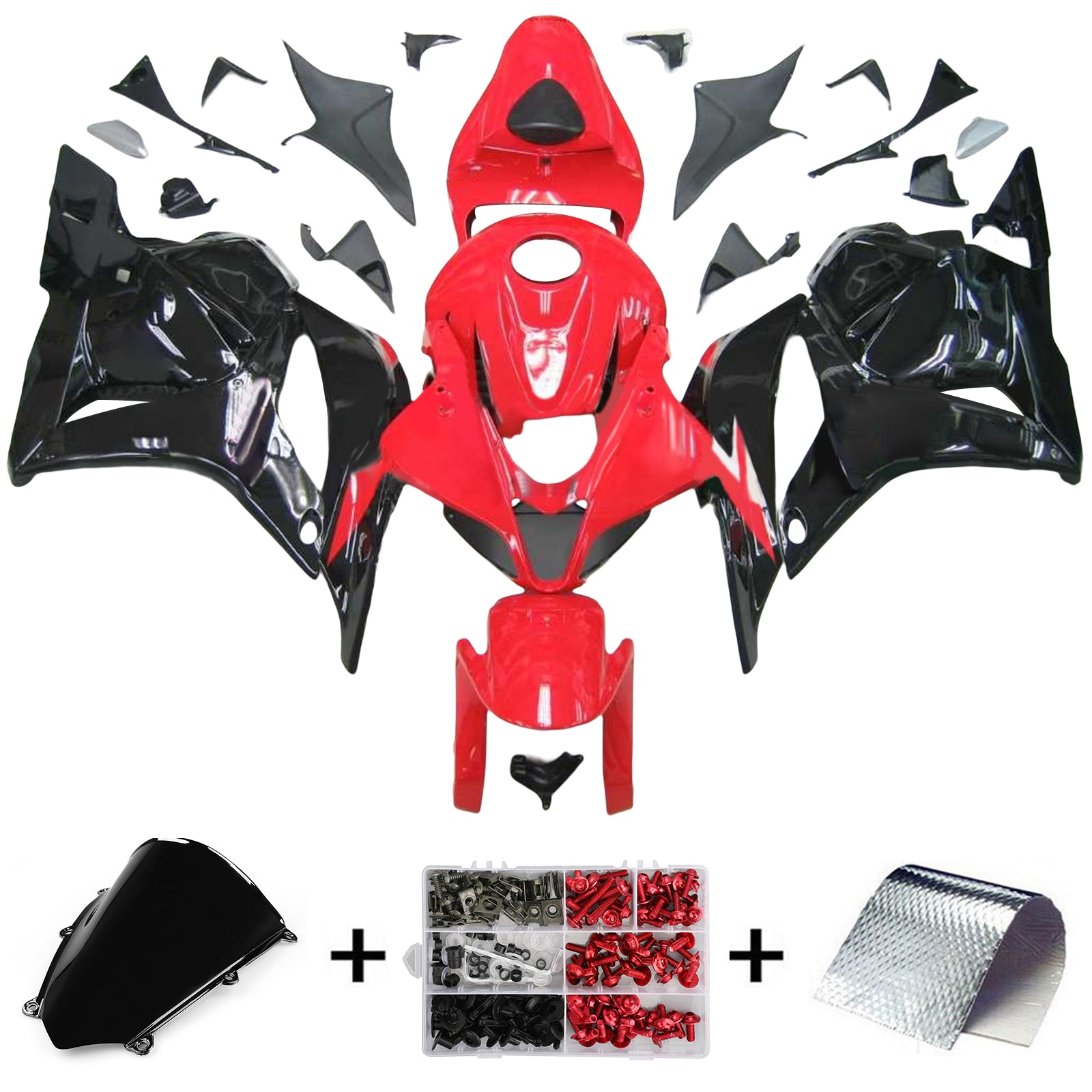 Kit de carénage à injection en plastique ABS pour Honda CBR600RR 2009-2012 F5