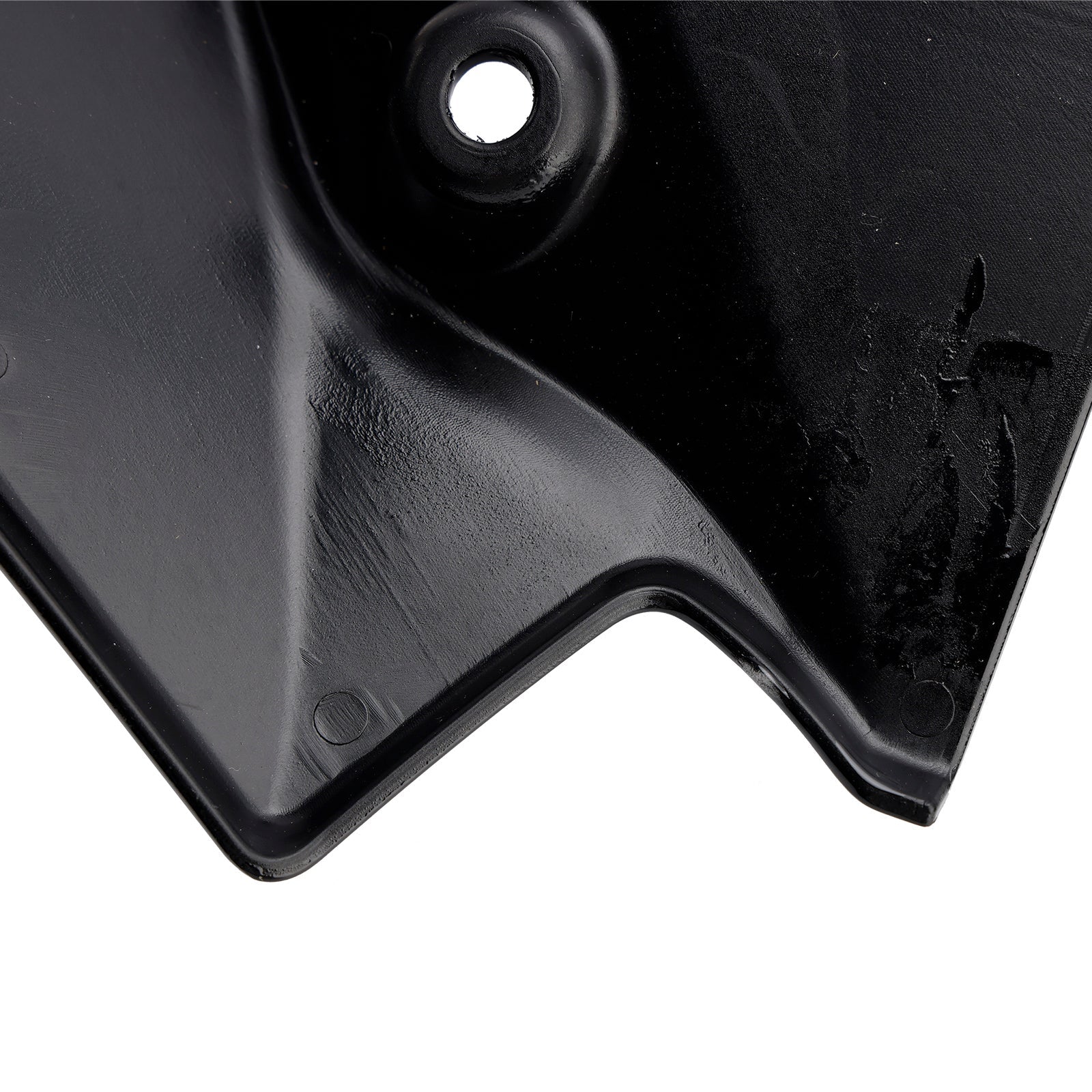 Extension de becquet avant noir pour Kawasaki Z650 2021-2024