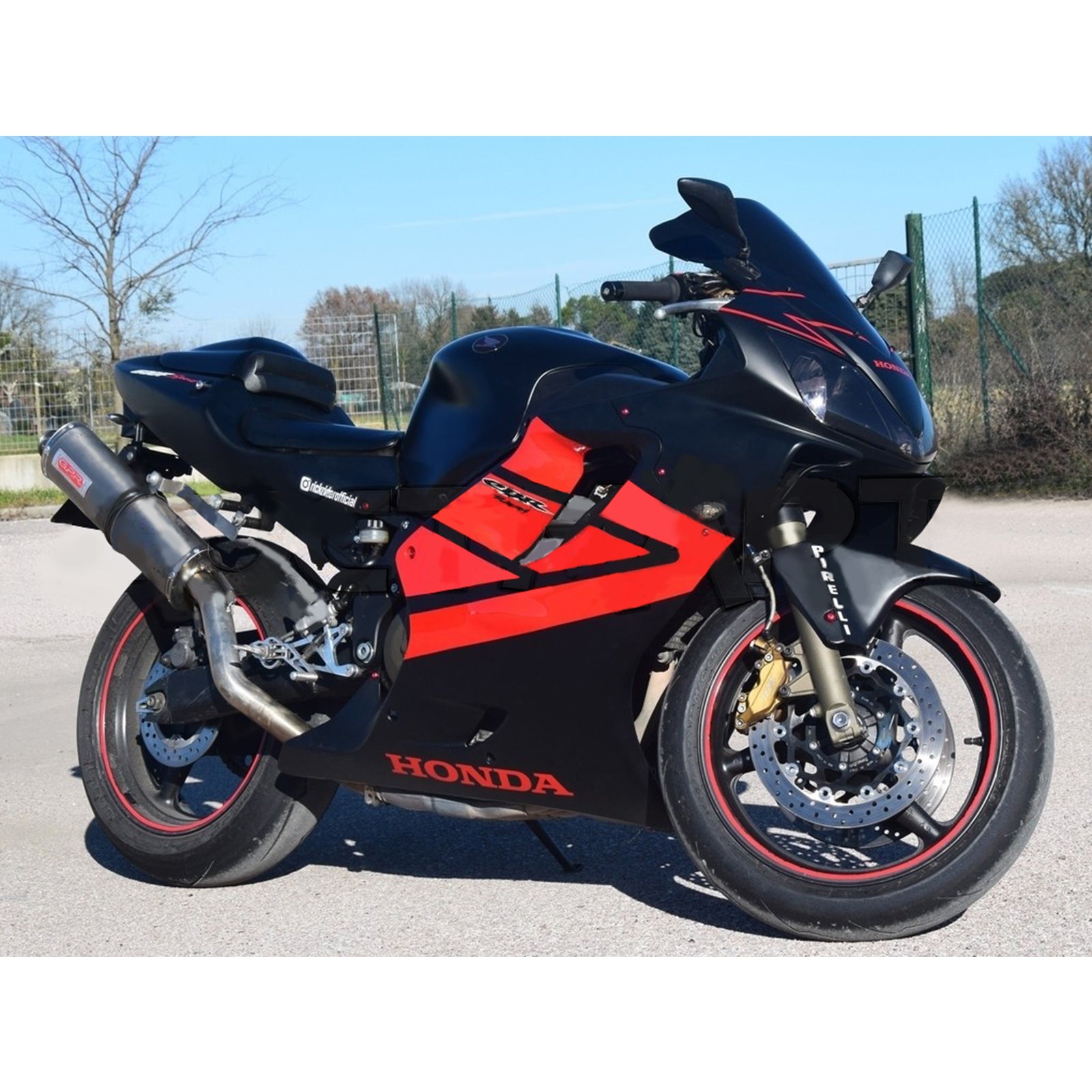 Kit de carénage par injection , carrosserie en plastique ABS Pour Honda CBR600 F4i 2001-2003