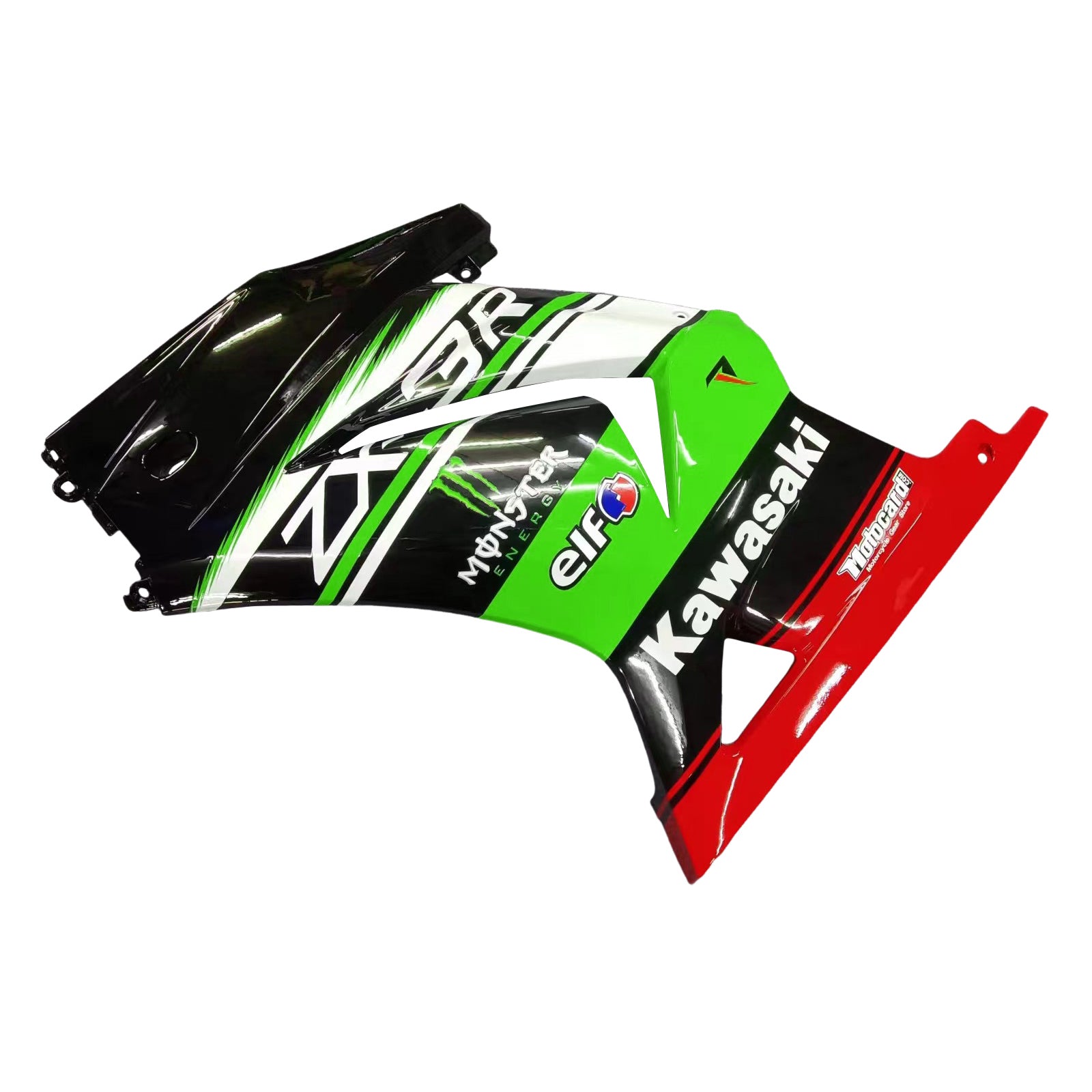 Zestaw owiewki wtryskowej Nadwozie Plastik ABS pasuje do Kawasaki EX250 Ninja250R 2008-2012