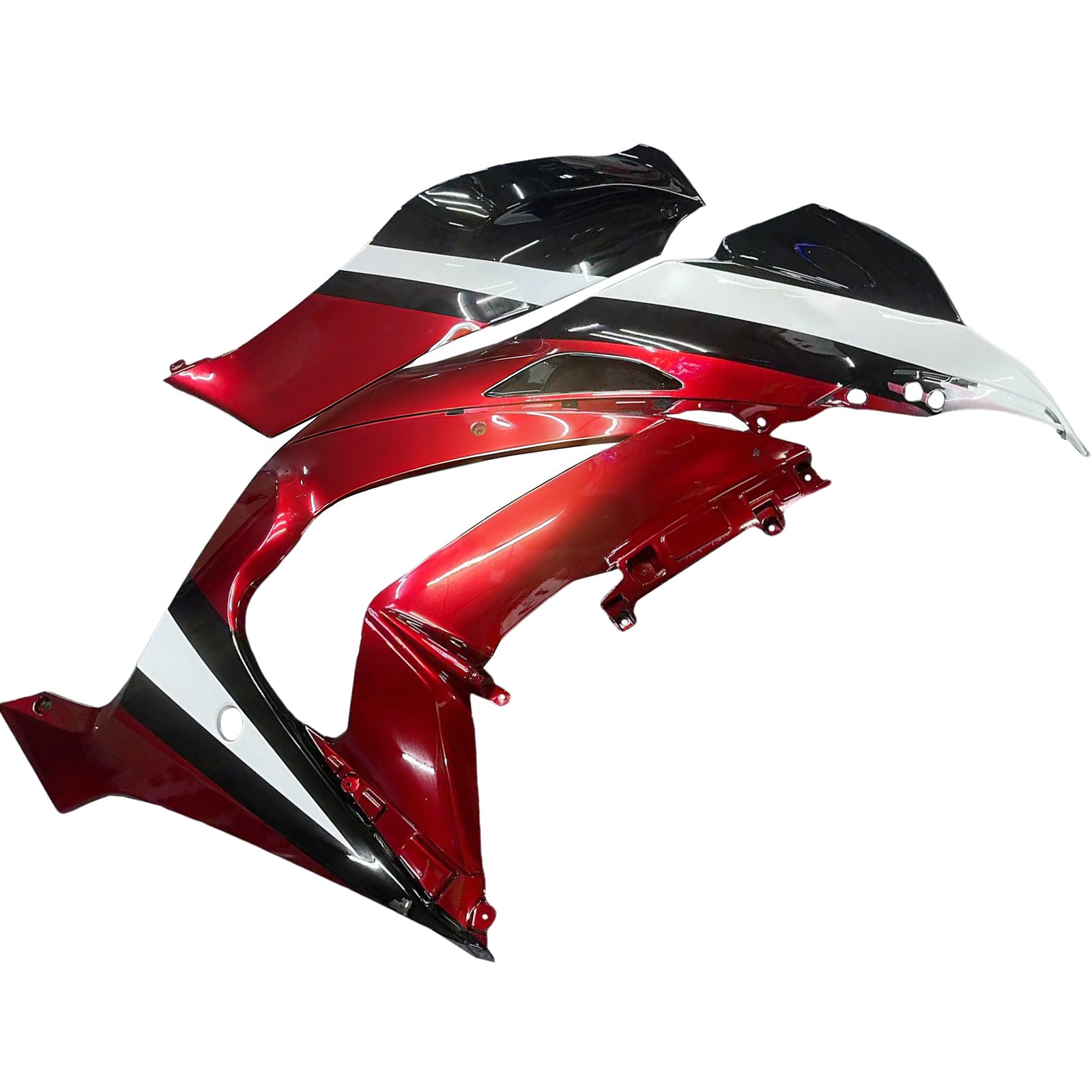 Kit de carénage en plastique ABS injecté compatible avec Kawasaki ZX10R 2016-2020
